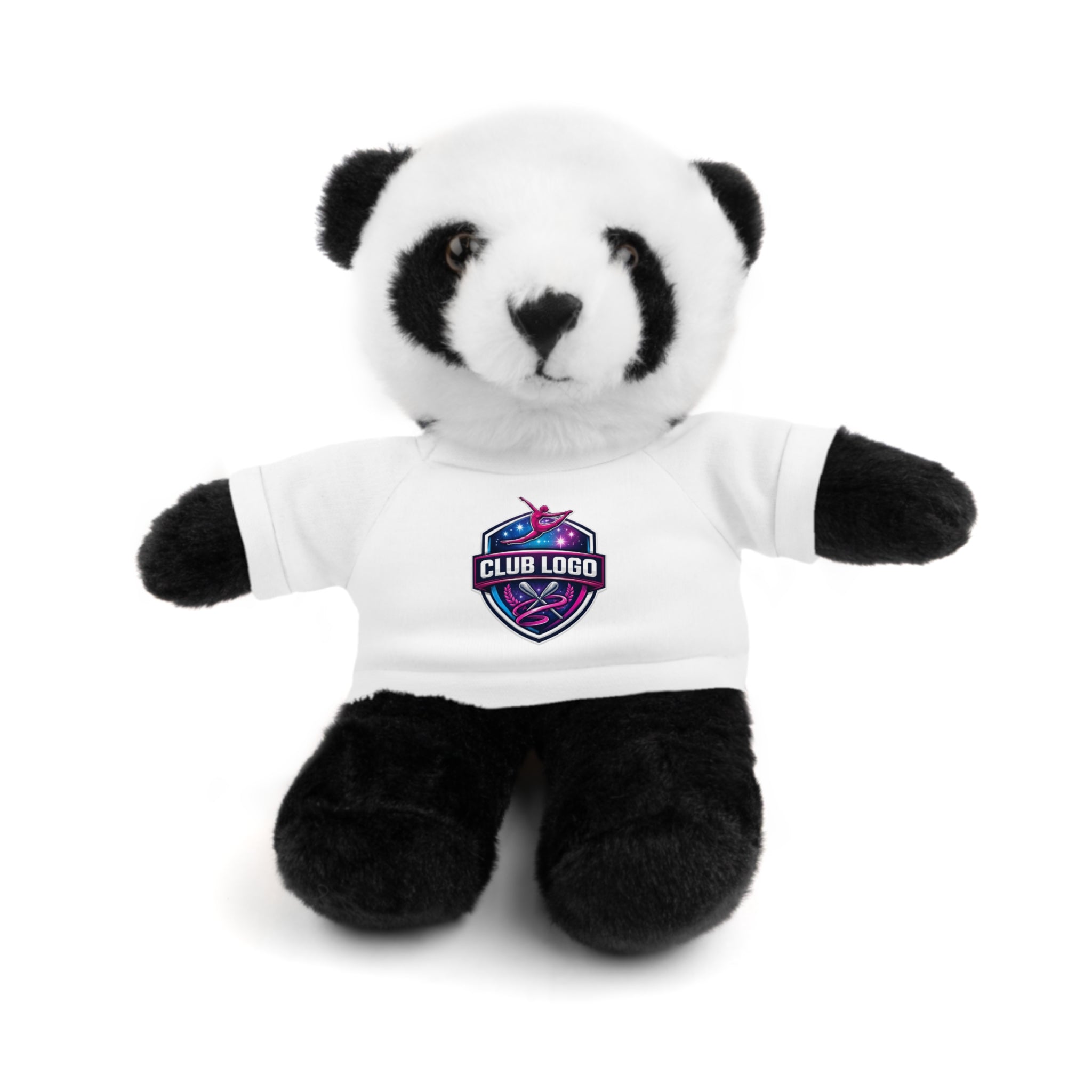 Custom Logo Teddy Bear with Personalized Tee — Plush Gift for Events
