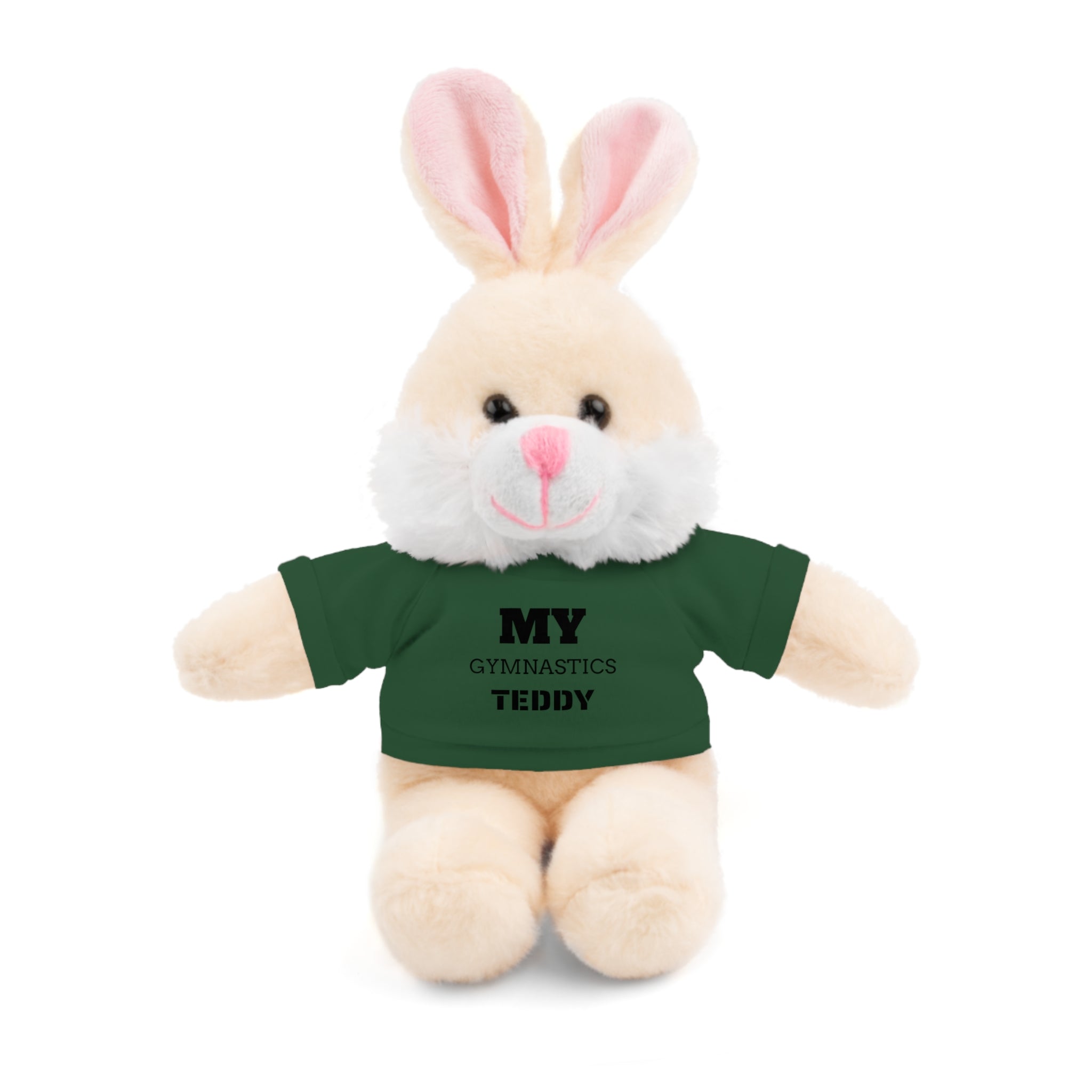 Gymnastics Teddy Bear with Personalized Tee