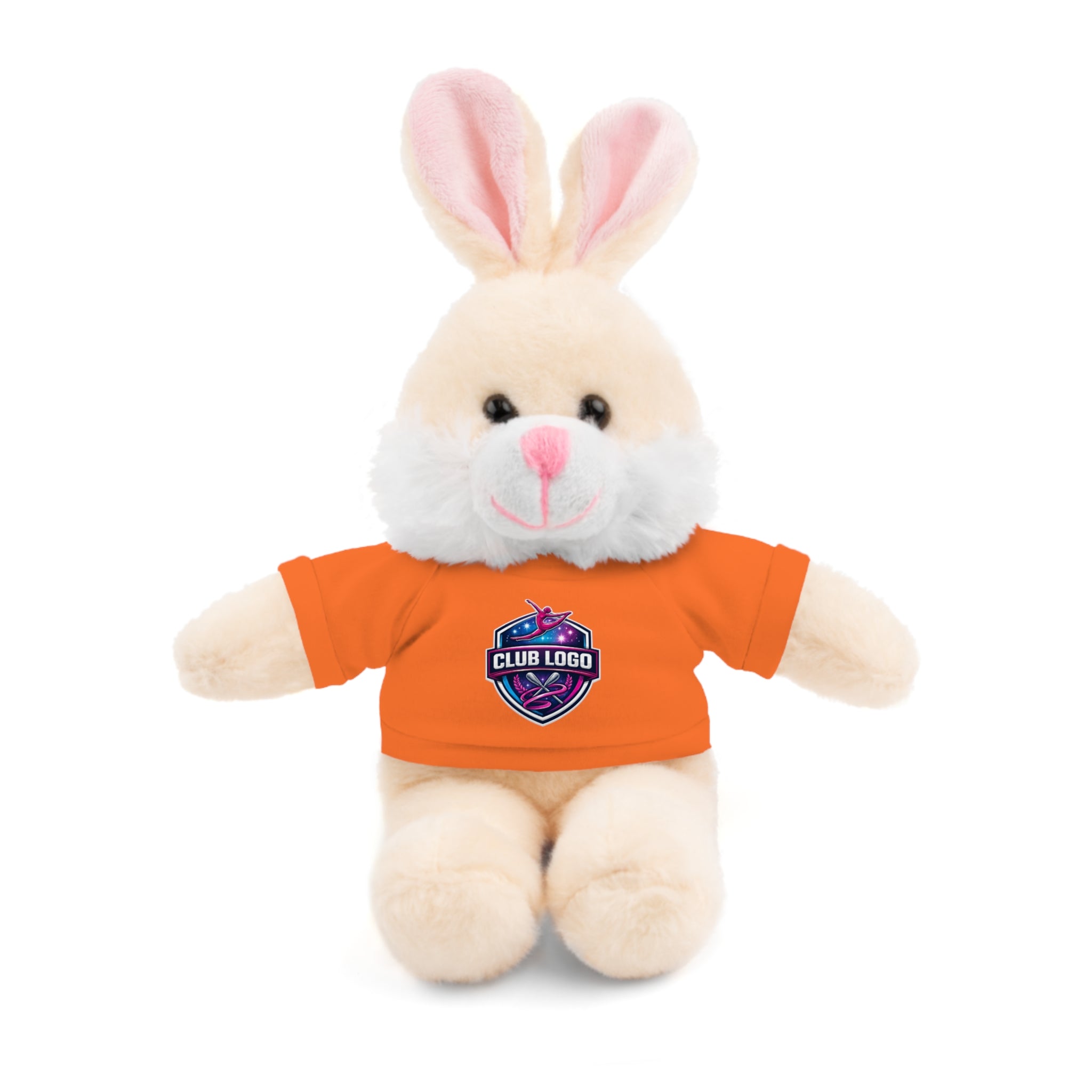 Custom Logo Teddy Bear with Personalized Tee — Plush Gift for Events
