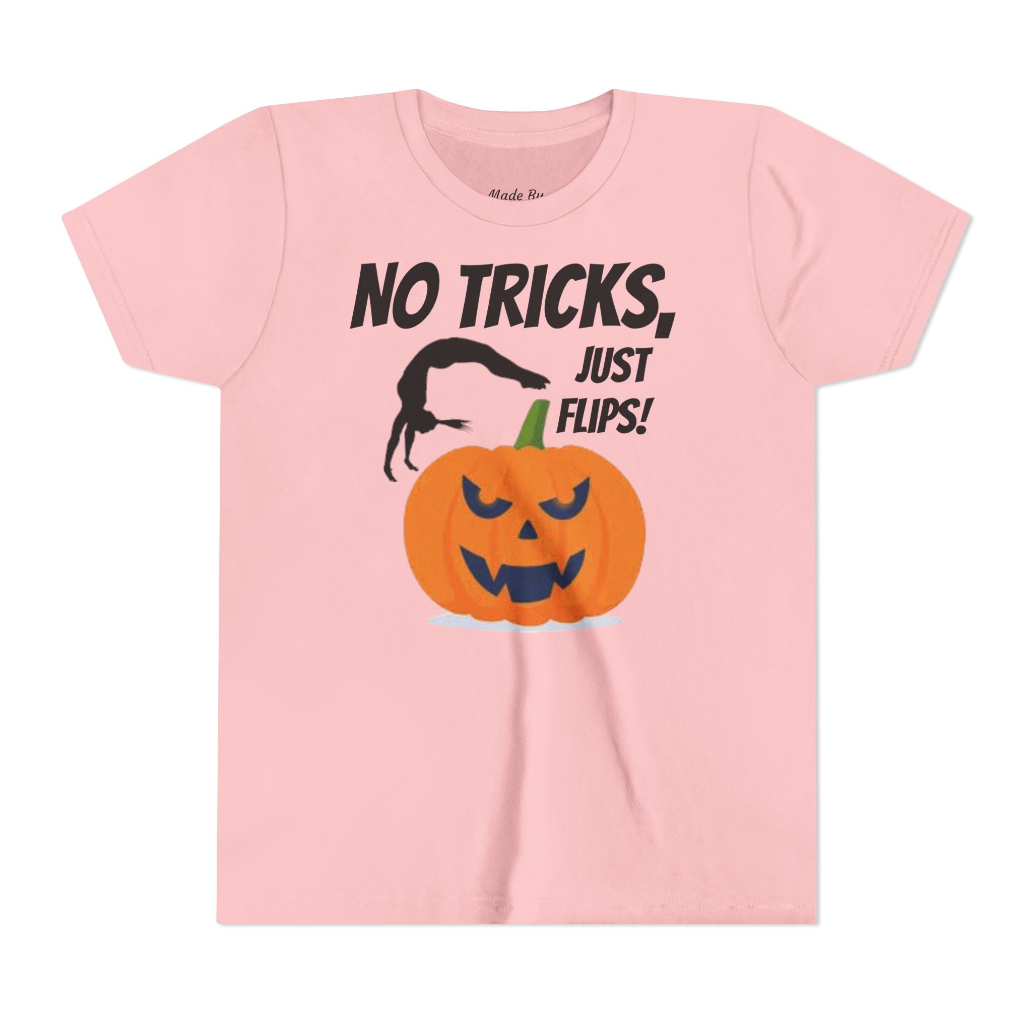 Halloween Kids Tee - No Tricks, Just Flips! (Kids)