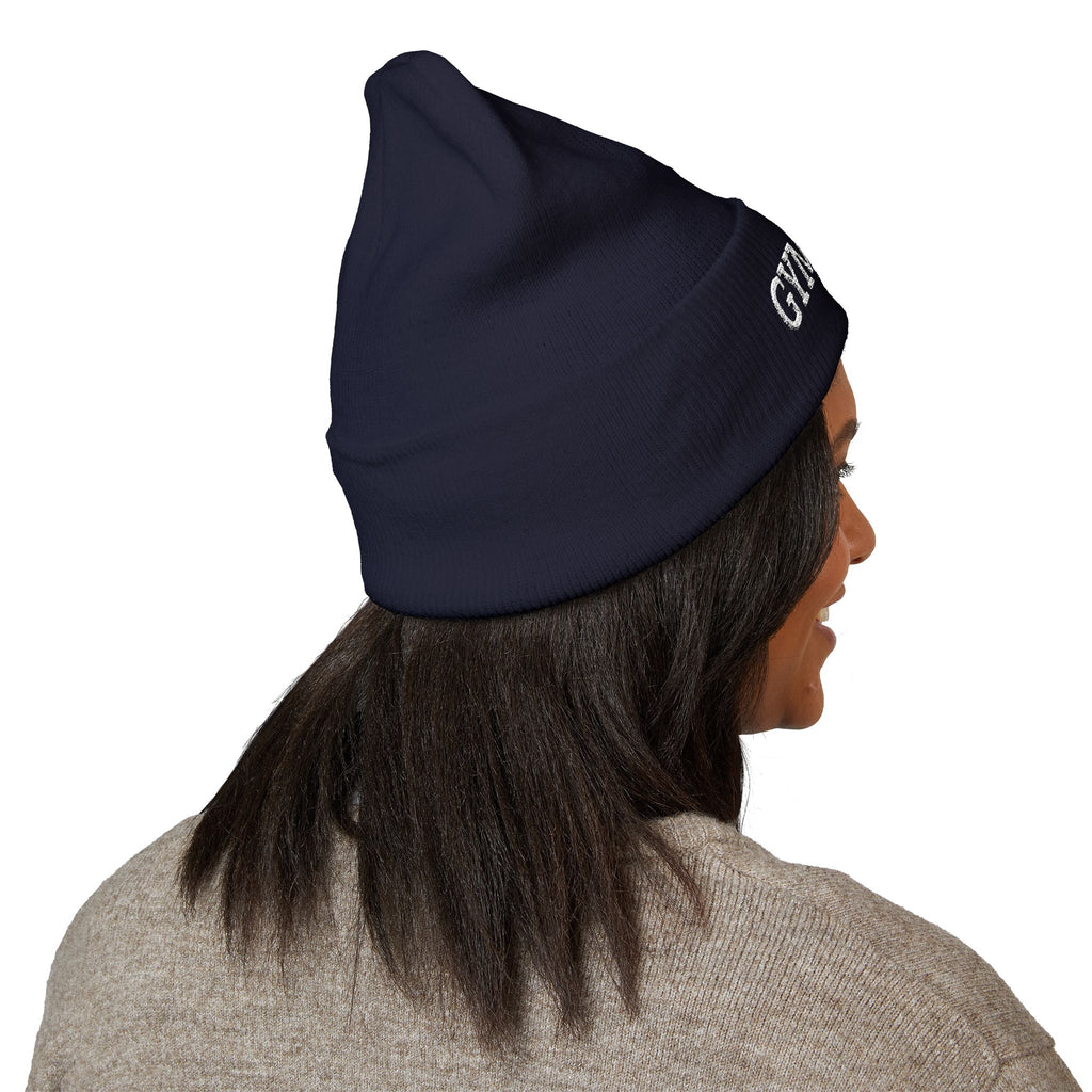 Gymnast Embroidered Cuffed Beanie