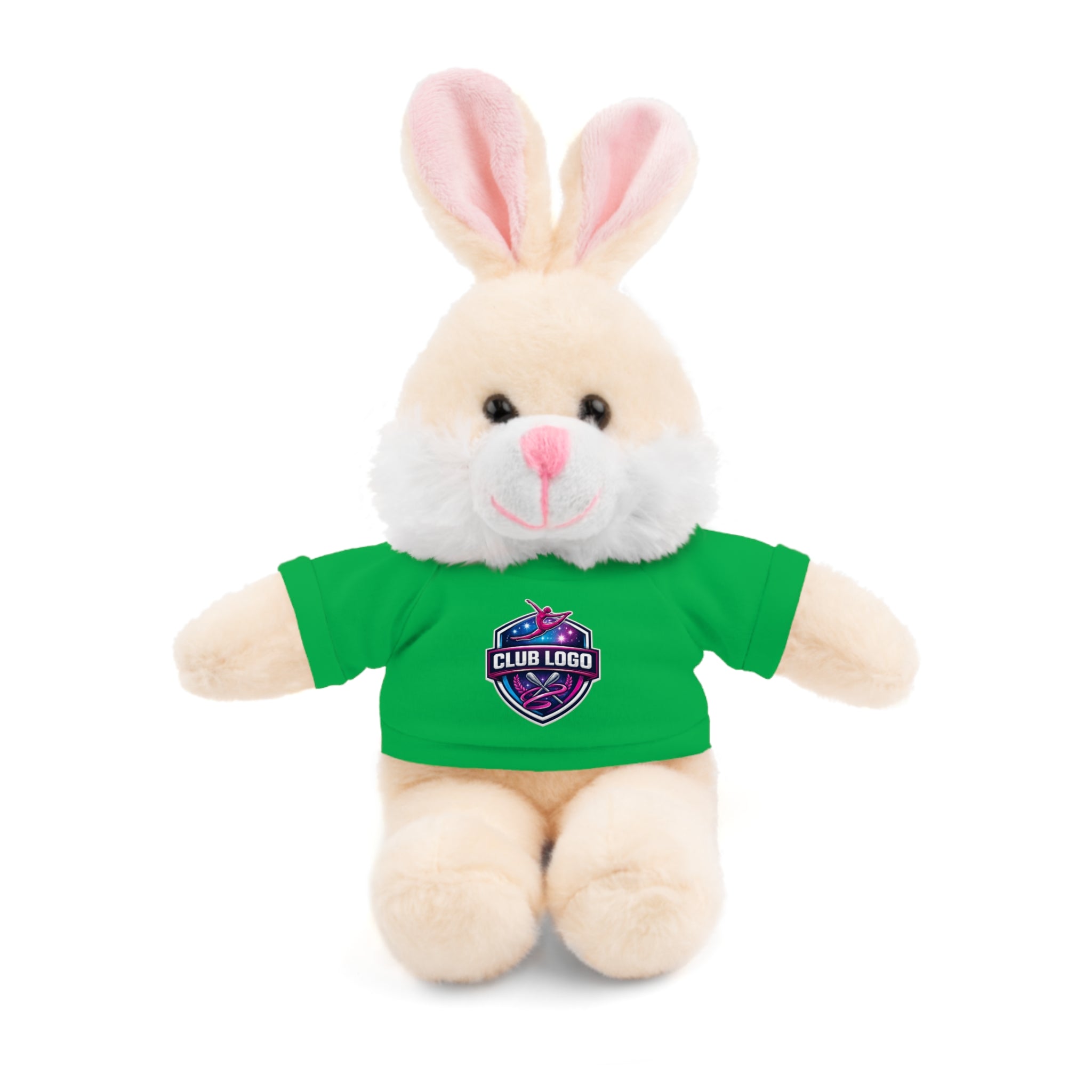 Custom Logo Teddy Bear with Personalized Tee — Plush Gift for Events