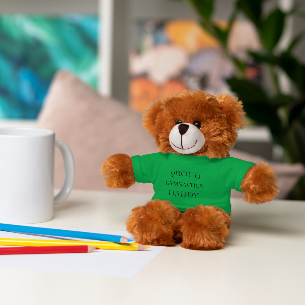 Proud Daddy Gymnastics Stuffed Animal