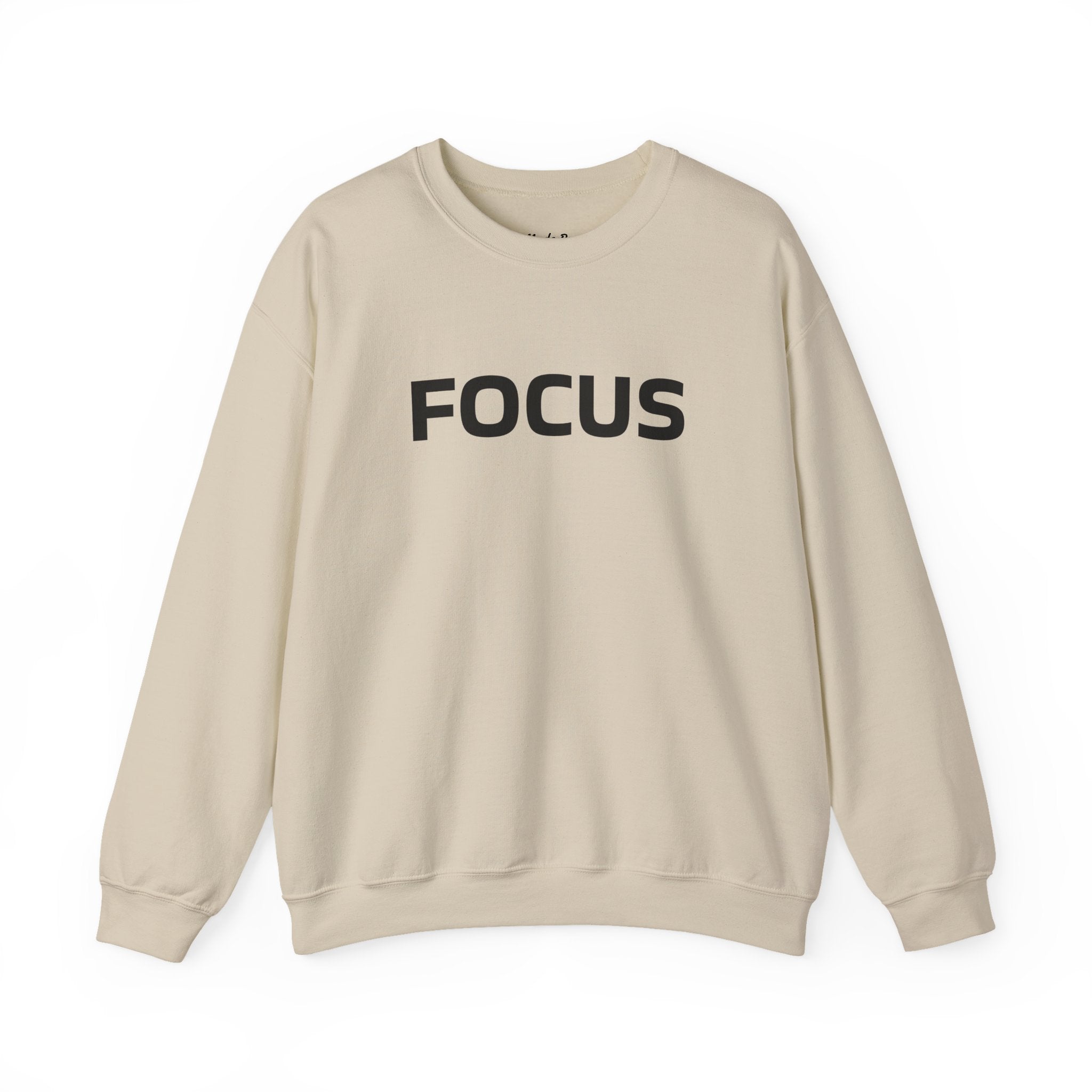 FOCUS Gymnastics Crewneck Sweatshirt — Balance Beam Silhouette (Adults)