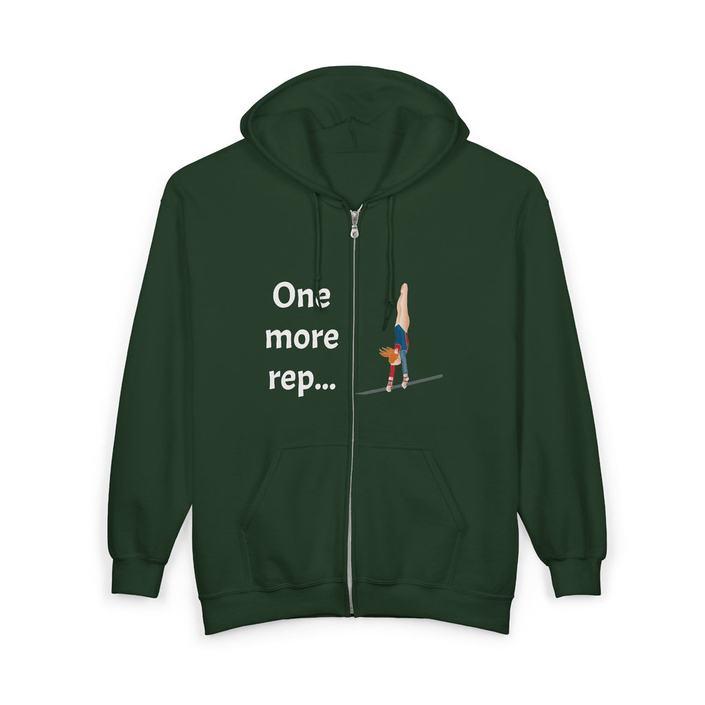 Gym Motivational Zip-Up Hoodie (Adults)