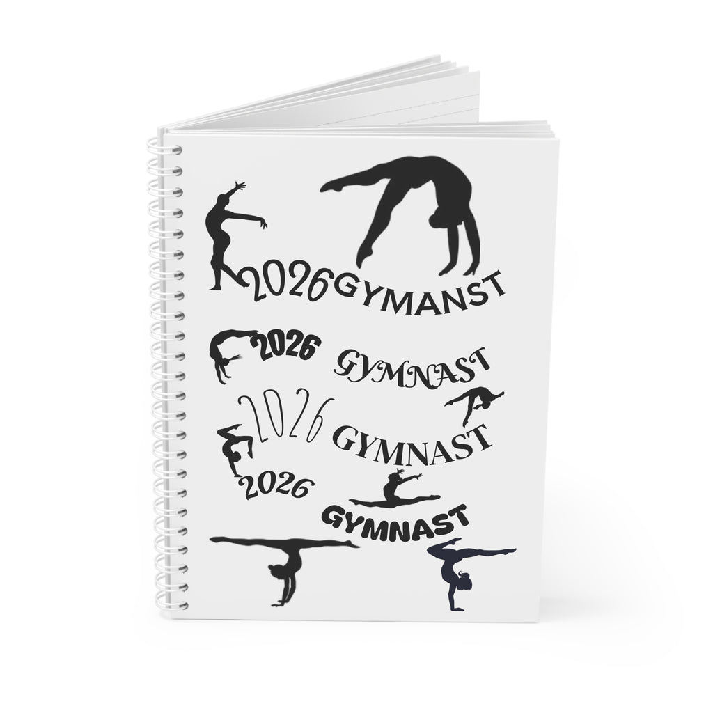 2026 Gymnast Spiral Notebook