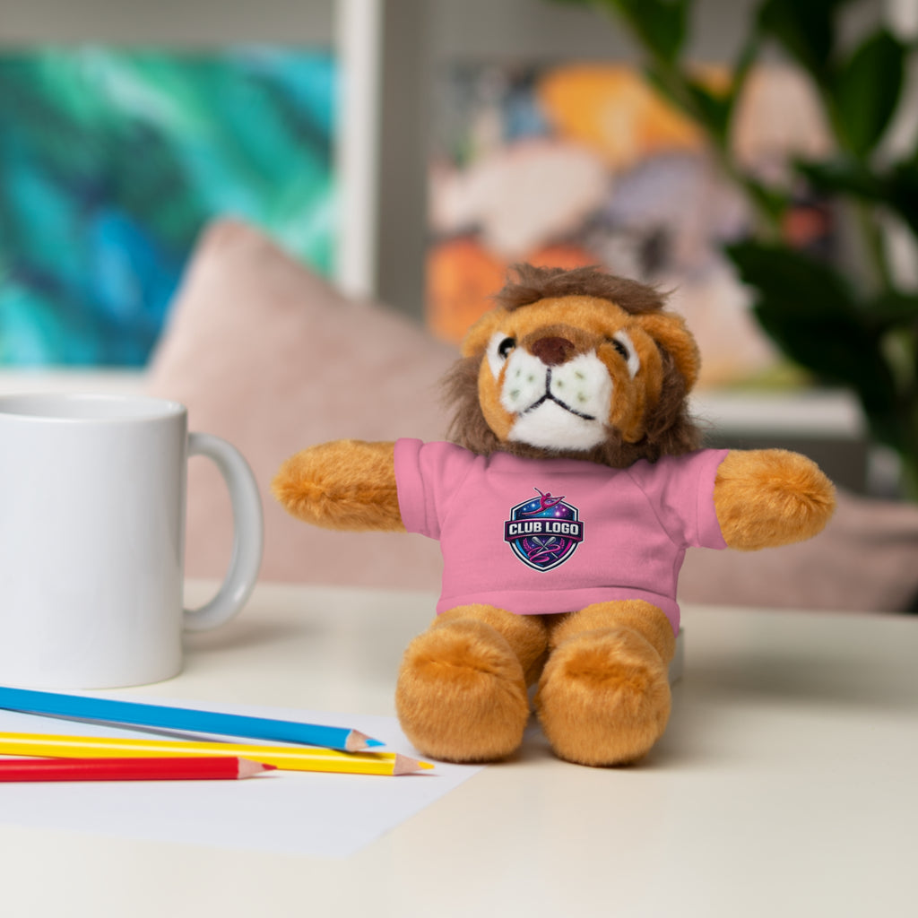 Custom Logo Teddy Bear with Personalized Tee — Plush Gift for Events
