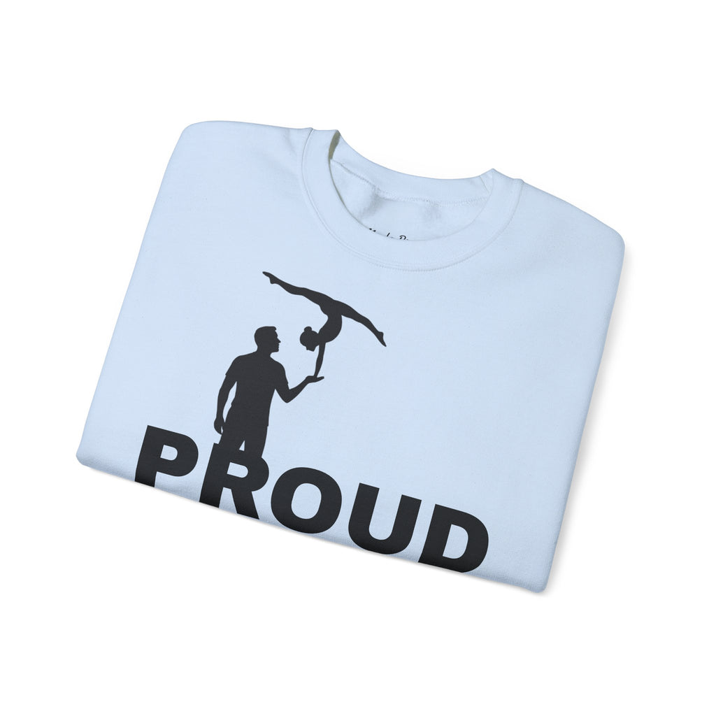 Proud Gymnastics Dad Sweatshirt (Adults)