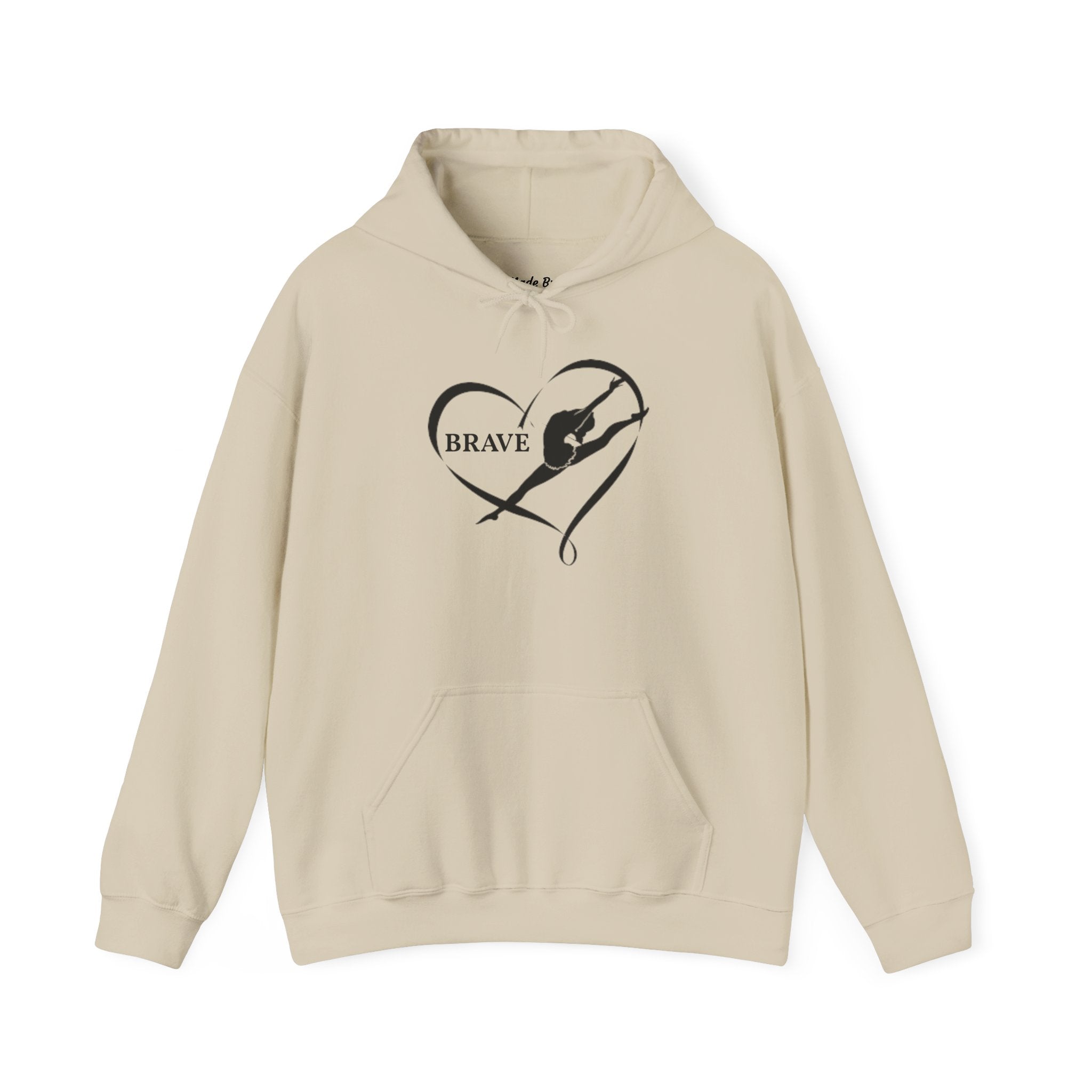 Gymnast Heart Hoodie – Rhythmic Gymnastics Sweatshirt (Adults)