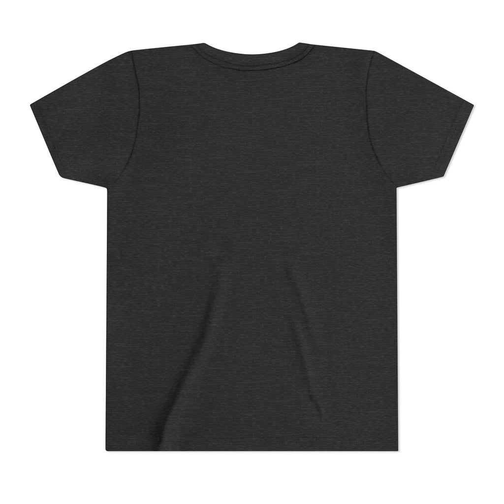 Kids Halloween Gymnastics Tee – ‘Too Bad Skeletons Can’t Wear Leotards!’ (Kids)
