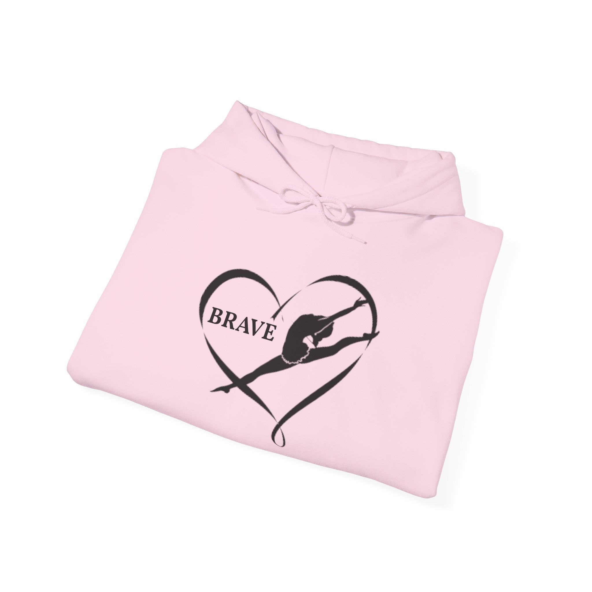Gymnast Heart Hoodie – Rhythmic Gymnastics Sweatshirt (Adults)