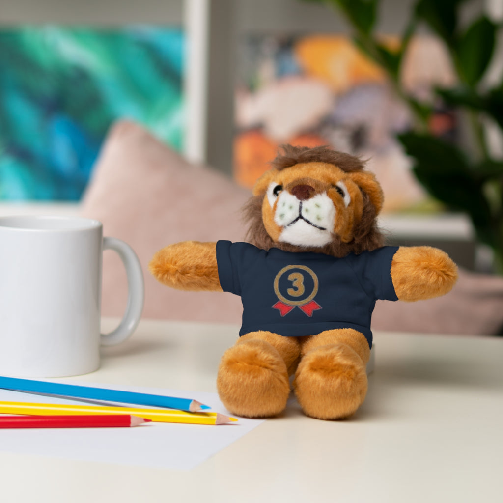 3rd Place Gymnastics Stuffed Animal with Gymnastics T-Shirt