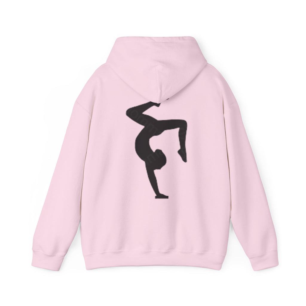 Unisex Heavy Blend™ Hooded Sweatshirt - WARNING GYMNAST MAY FLIP (Adult)