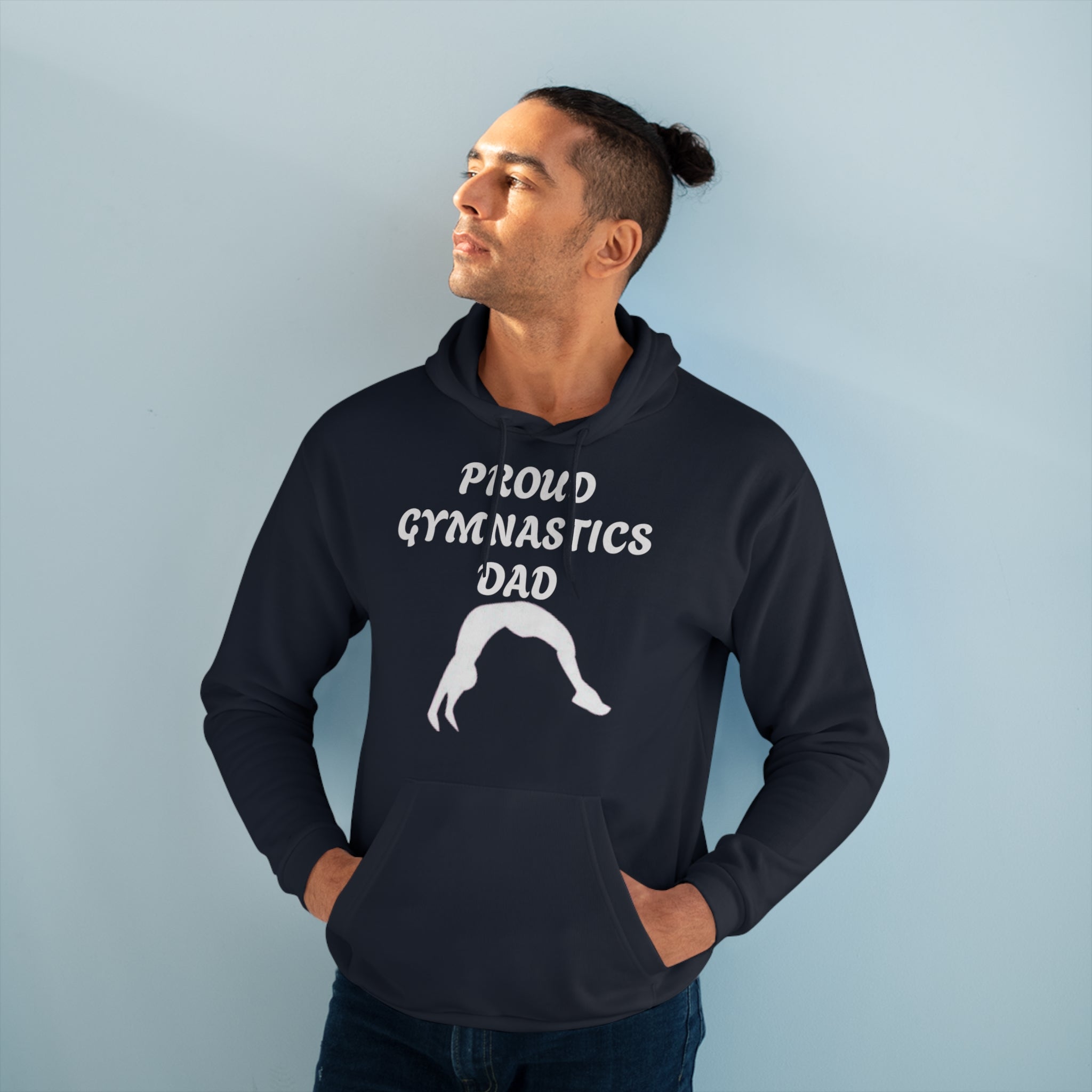 Proud Gymnastics Dad Hoodie (Adults)