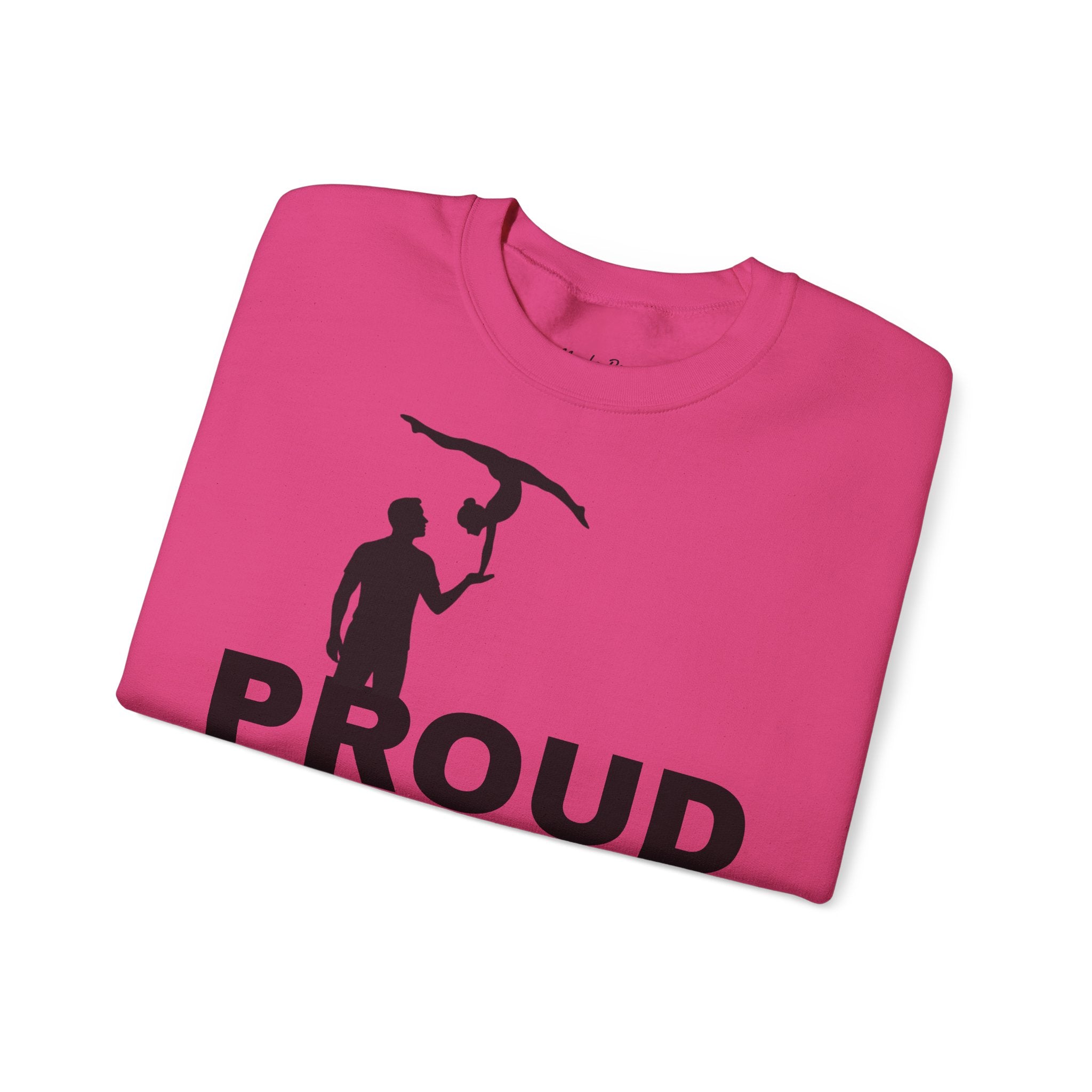Proud Gymnastics Dad Sweatshirt (Adults)