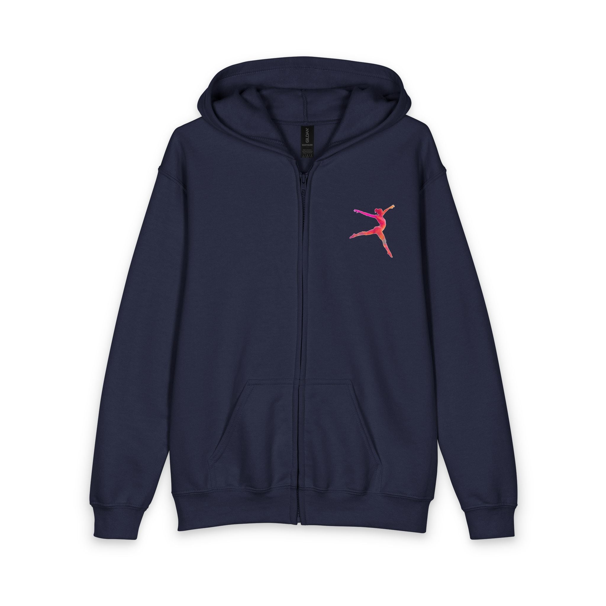 Colorful Gymnastics Zip up Hoodie (Kids)