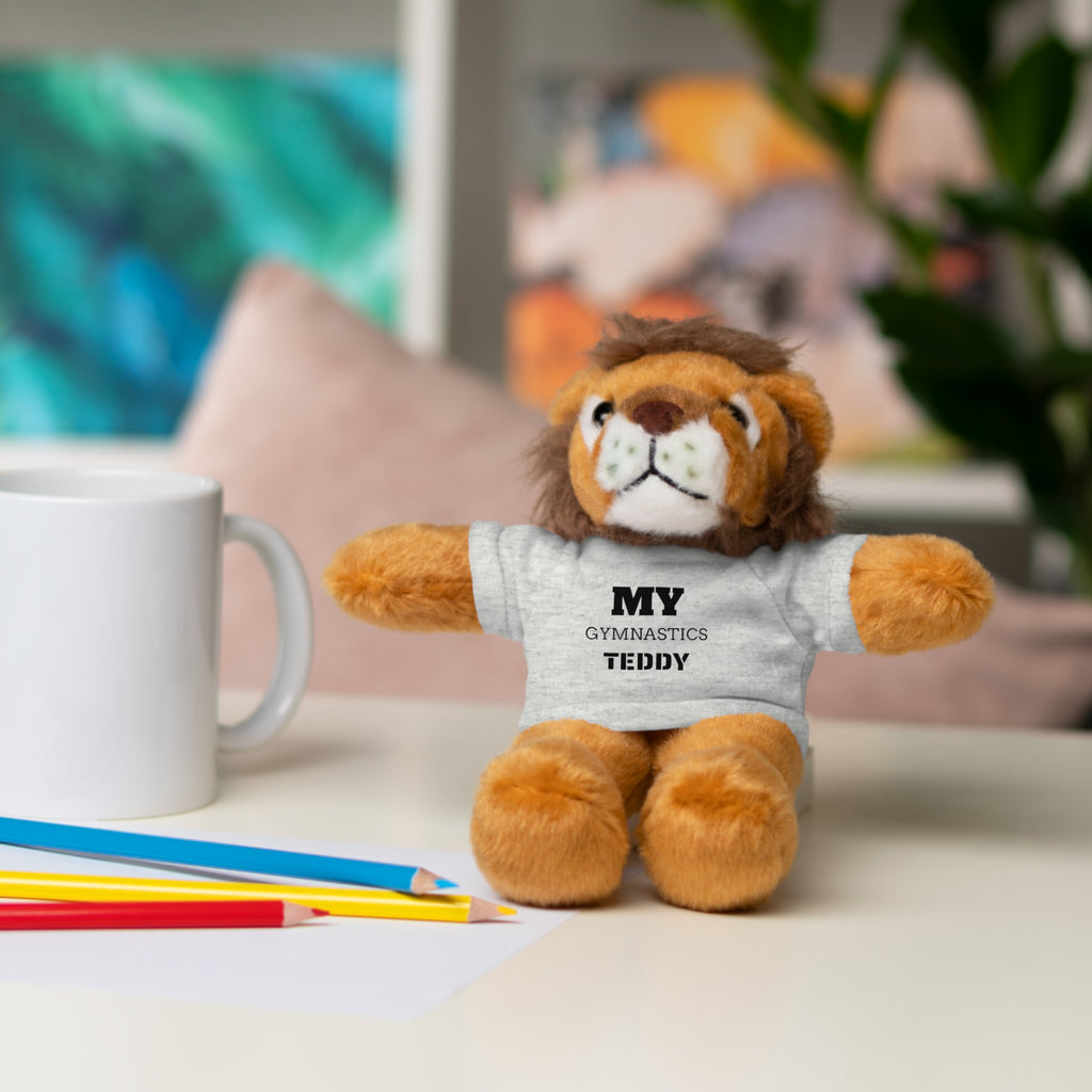 Gymnastics Teddy Bear with Personalized Tee