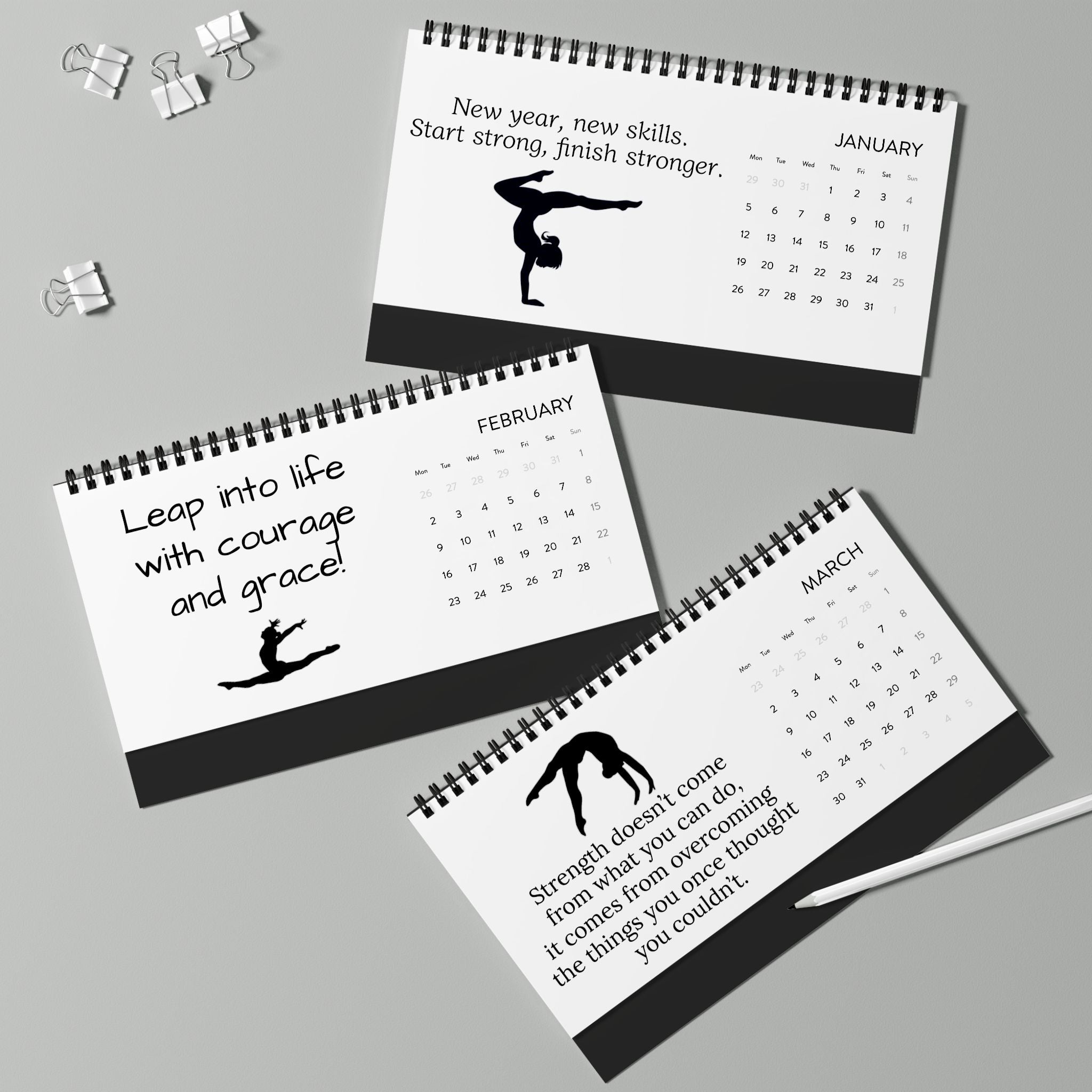 Copy of 2026 Gymnastics Desk Calendar