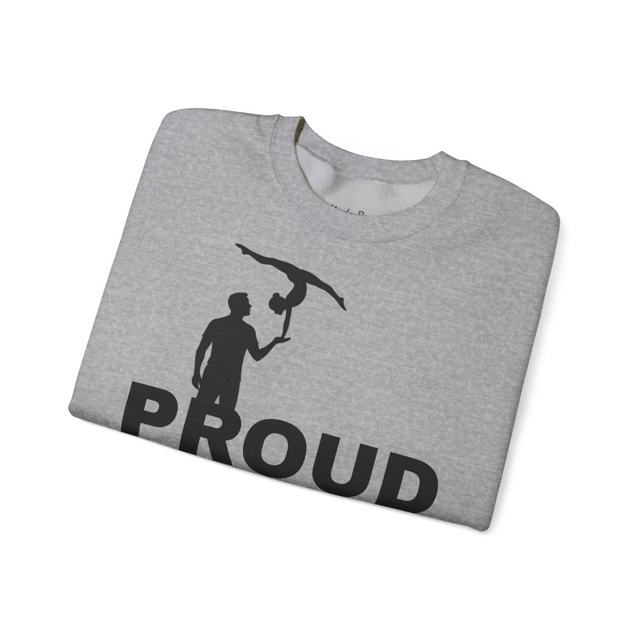 Proud Gymnastics Dad Sweatshirt (Adults)