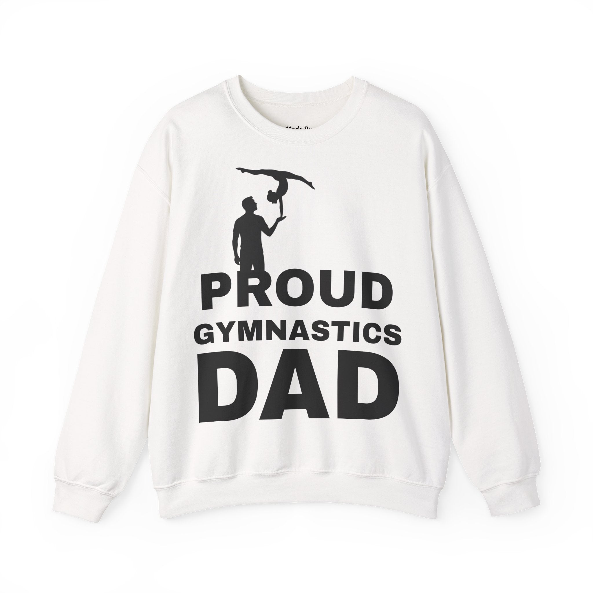 Proud Gymnastics Dad Sweatshirt (Adults)