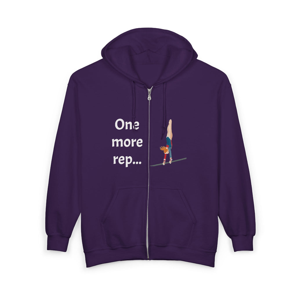 Gym Motivational Zip-Up Hoodie (Adults)