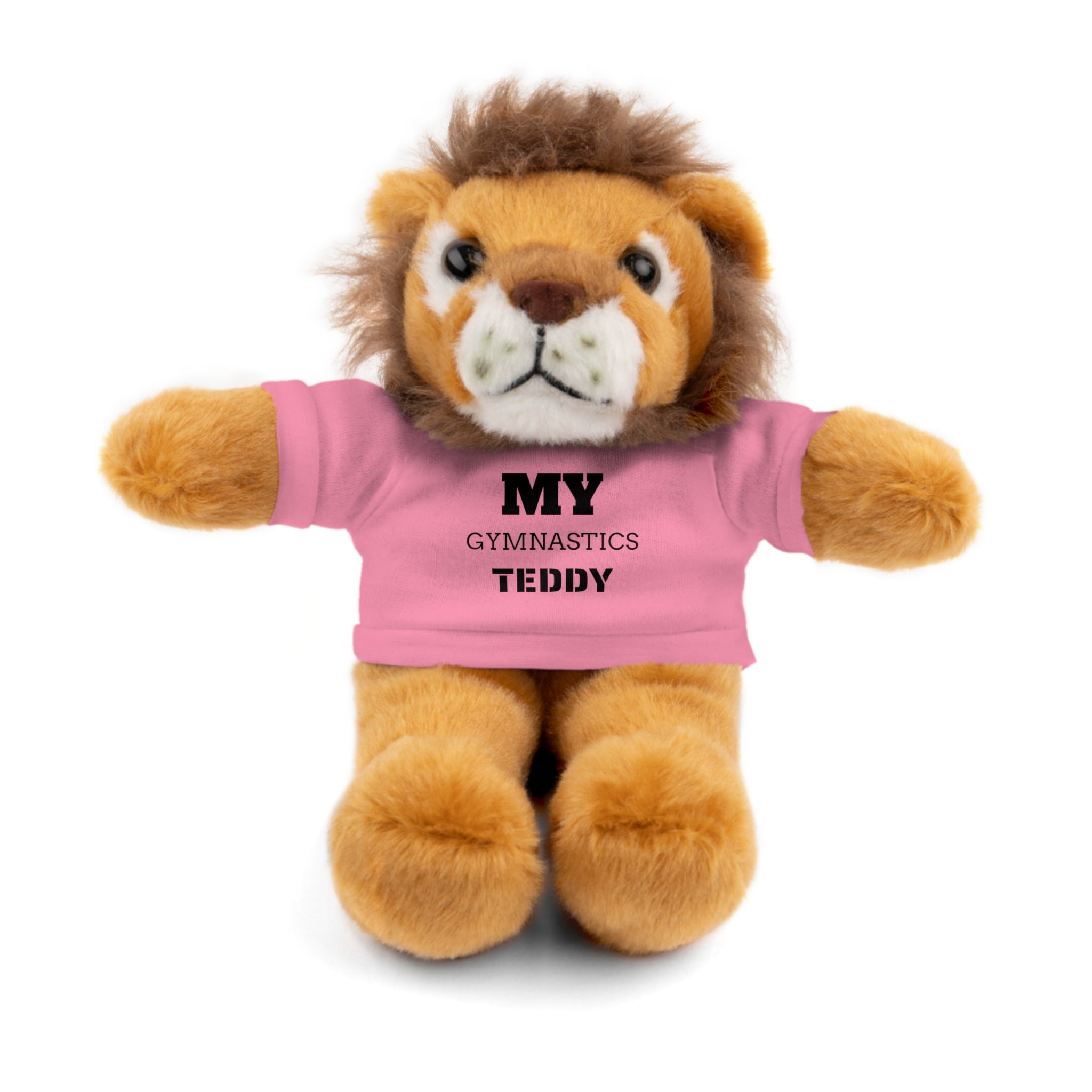 Gymnastics Teddy Bear with Personalized Tee