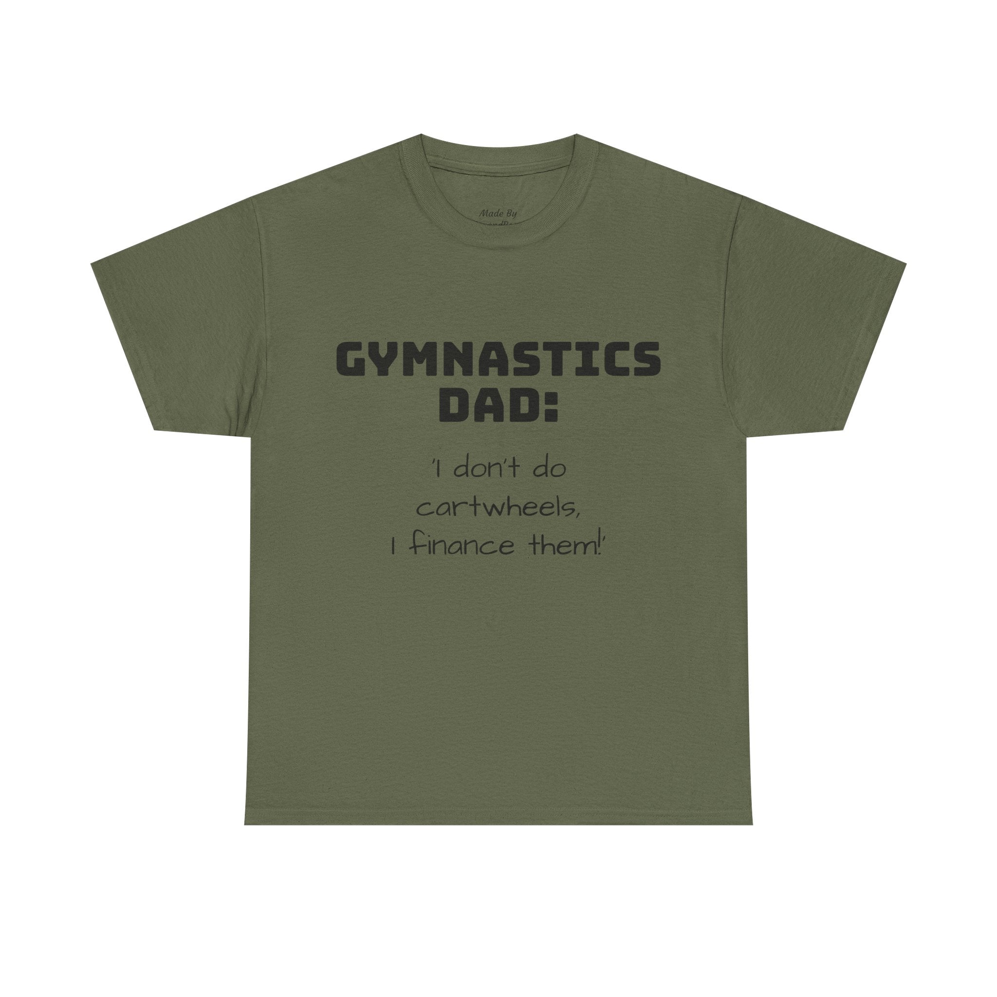 Gymnastics Dad Tee - Funny Gift for Gymnastics Dads (Adults)