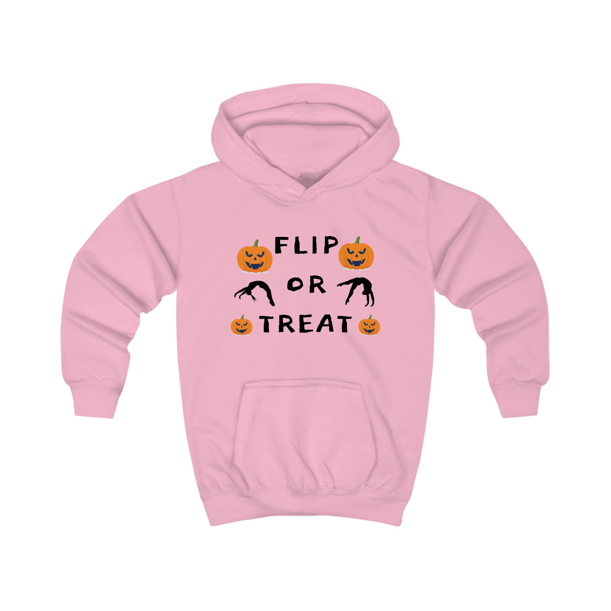 Halloween Kids Hoodie - Flip or Treat Sweatshirt (Kids)
