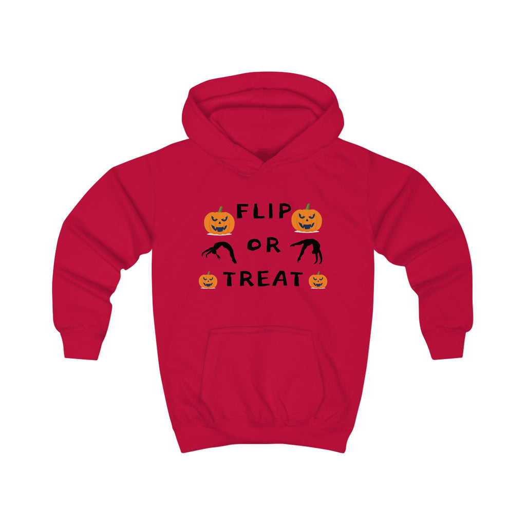 Halloween Kids Hoodie - Flip or Treat Sweatshirt (Kids)