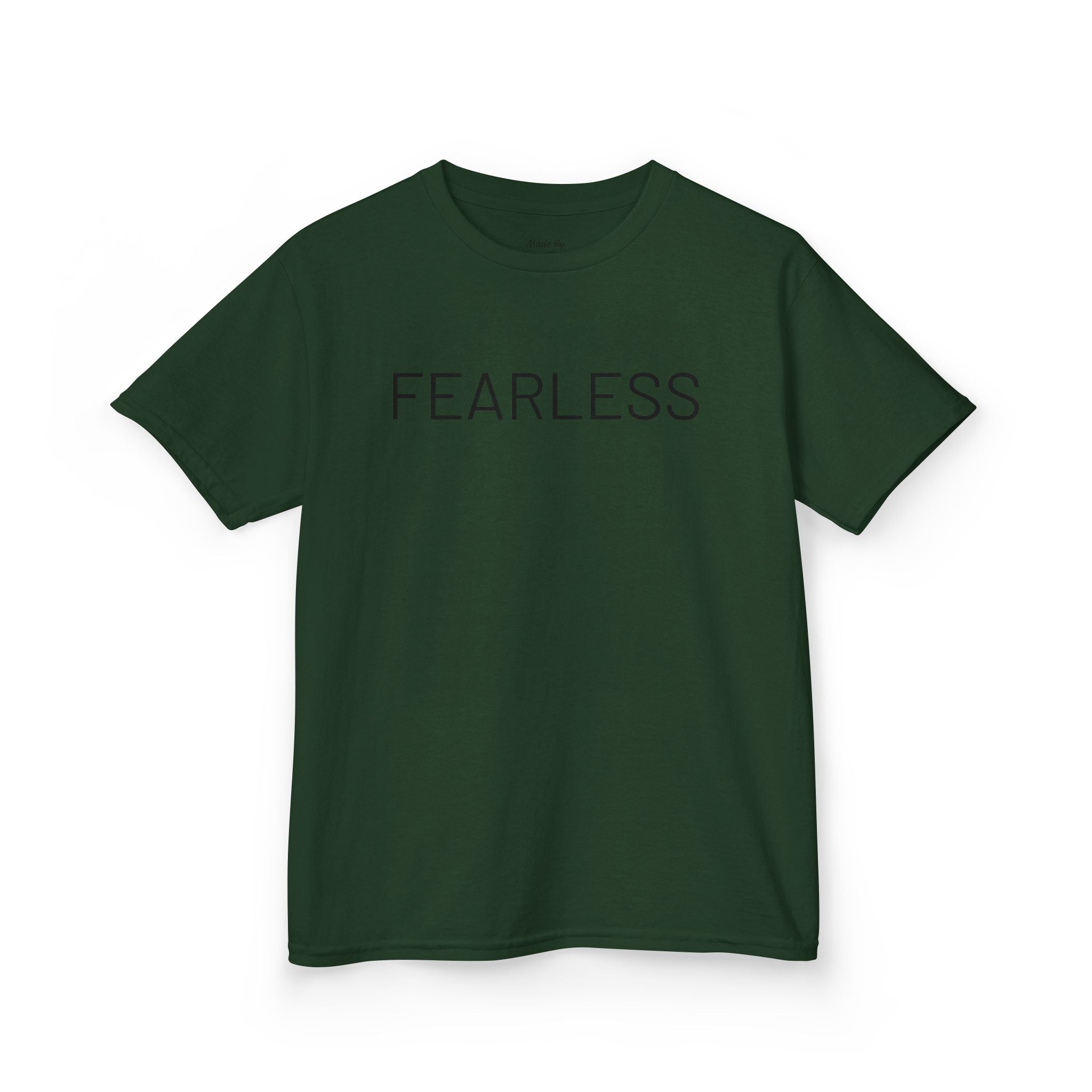 Kids Tee - FEARLESS Gymnastics Shirt with Back Silhouette