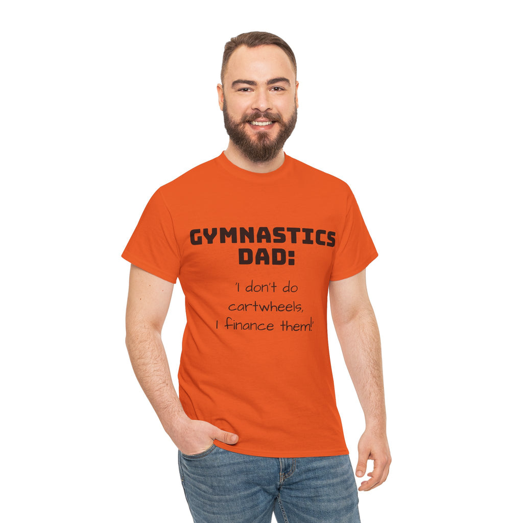 Gymnastics Dad Tee - Funny Gift for Gymnastics Dads (Adults)