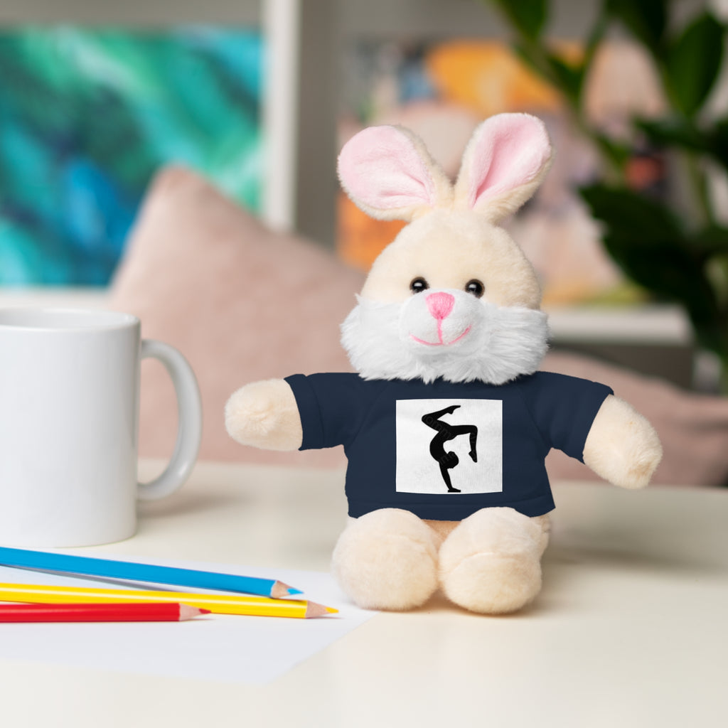 Gymnastics Stuffed Animal with Gymnastics T-Shirt