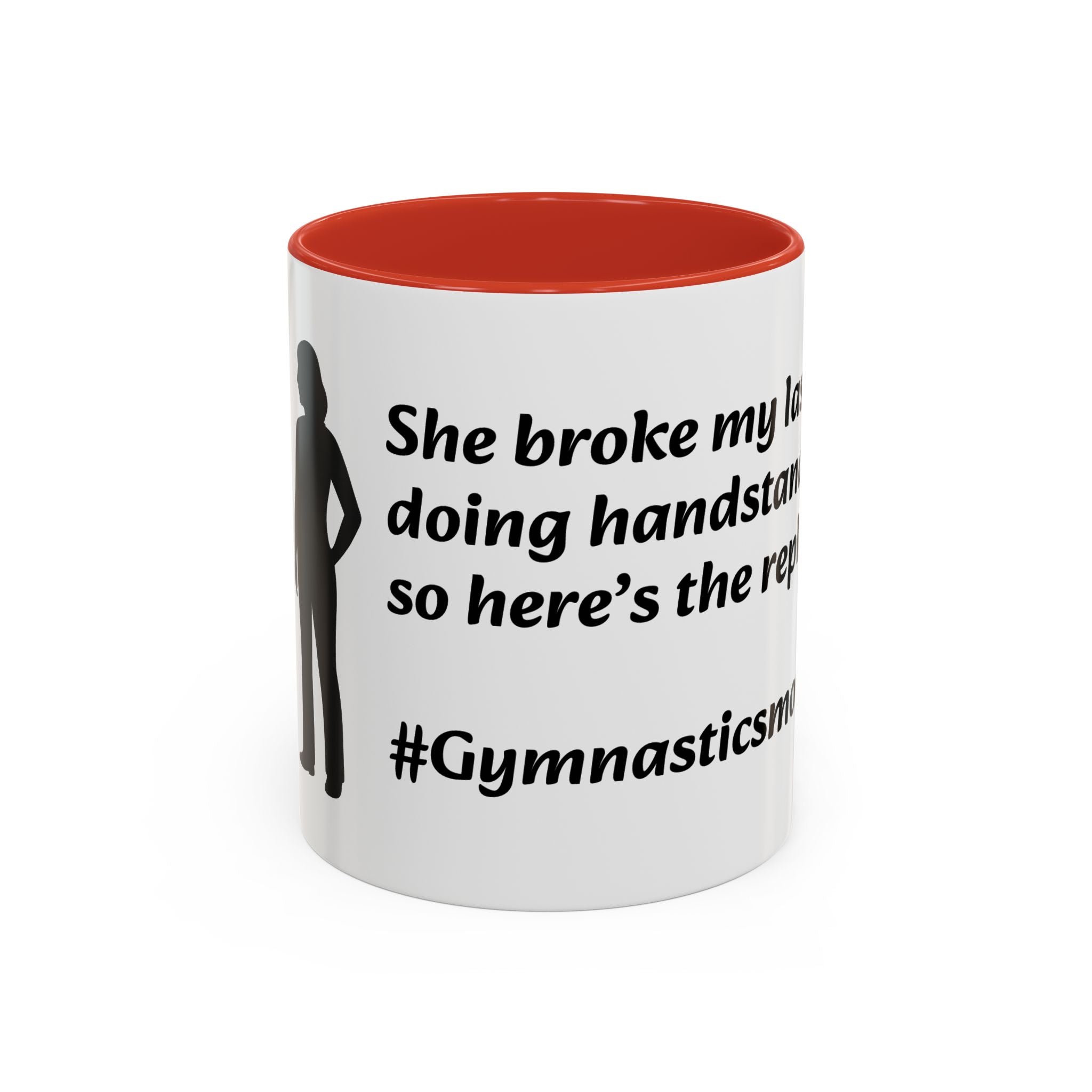 Gymnastics Mom Coffee Mug - Handstand Humor Mug