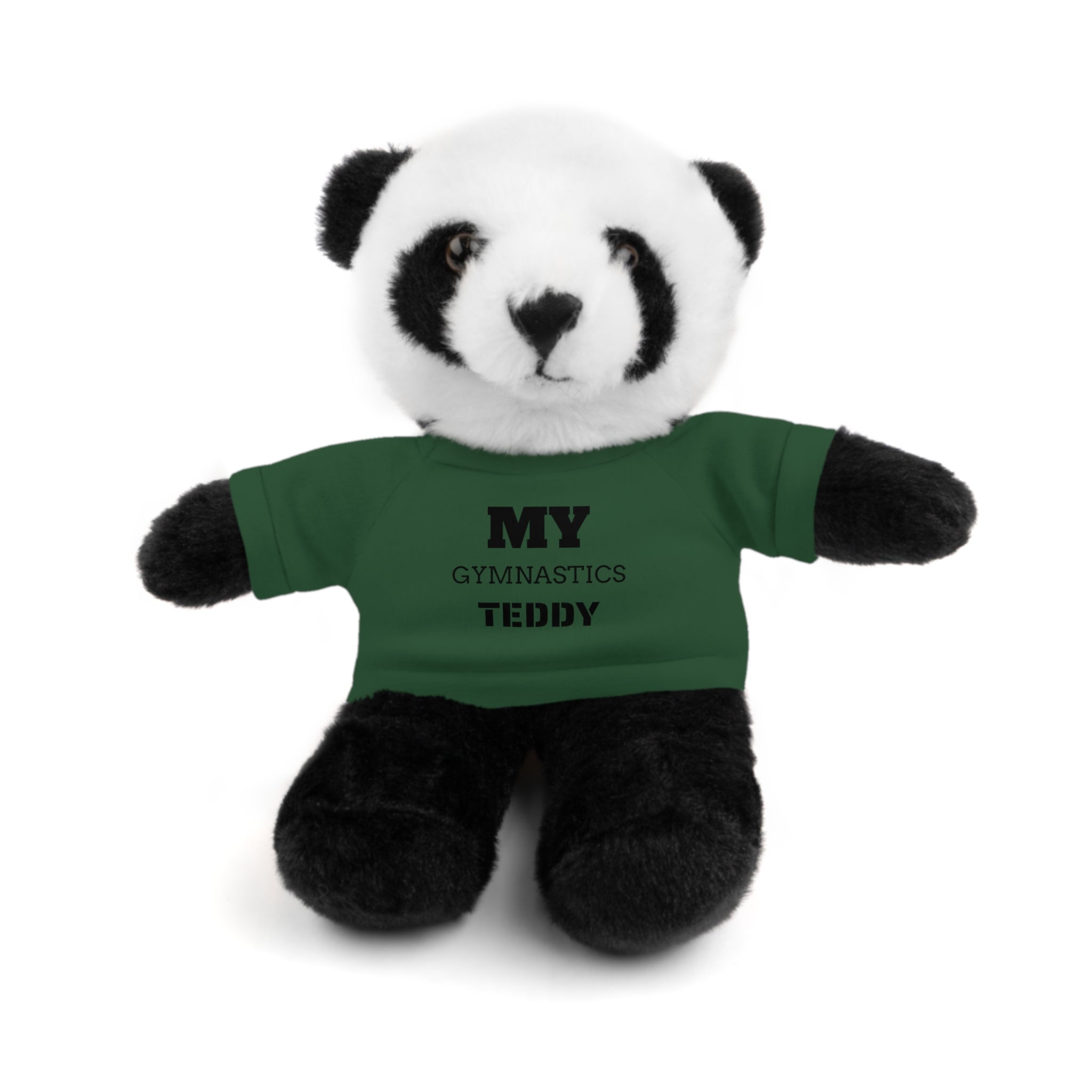 Gymnastics Teddy Bear with Personalized Tee