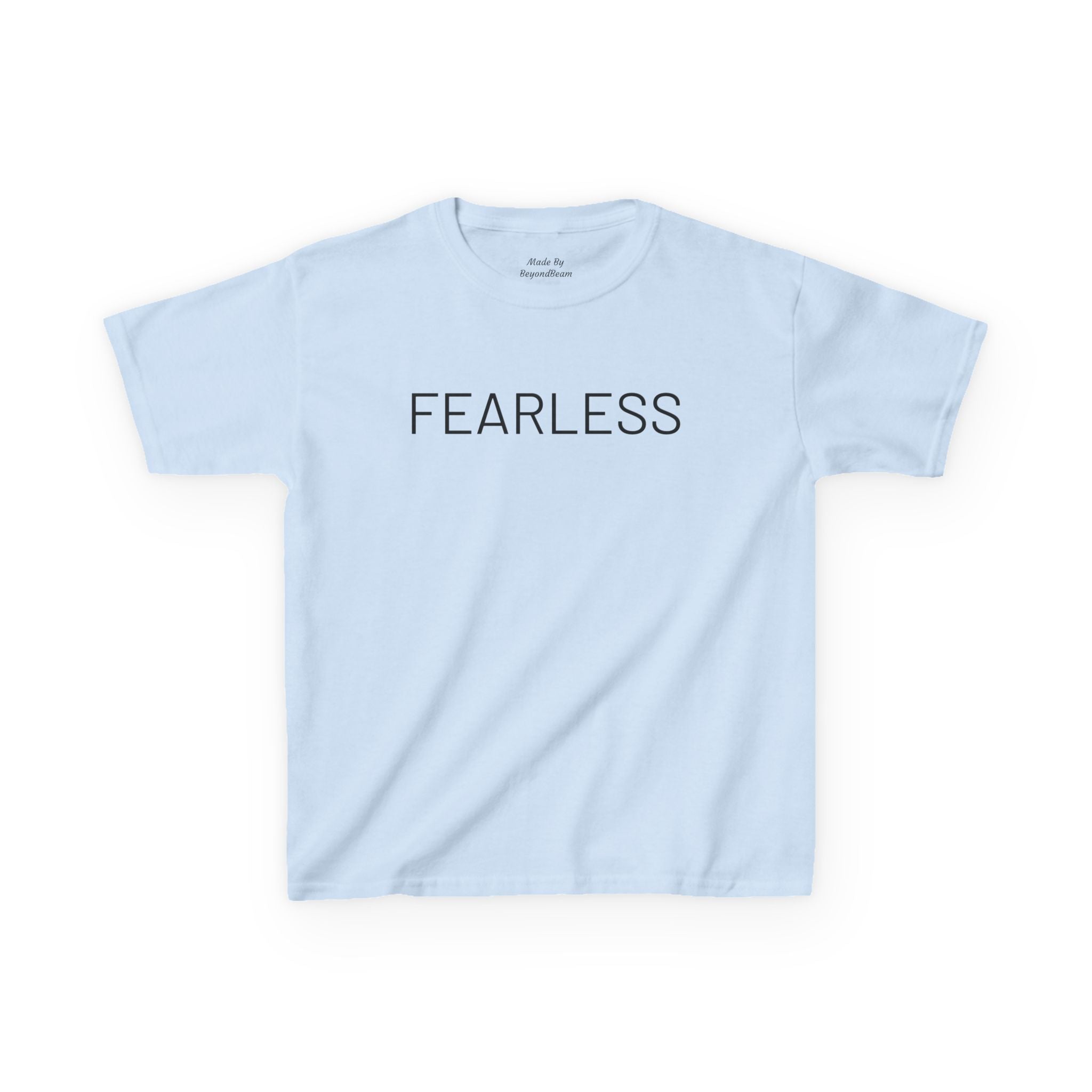 Kids Tee - FEARLESS Gymnastics Shirt with Back Silhouette