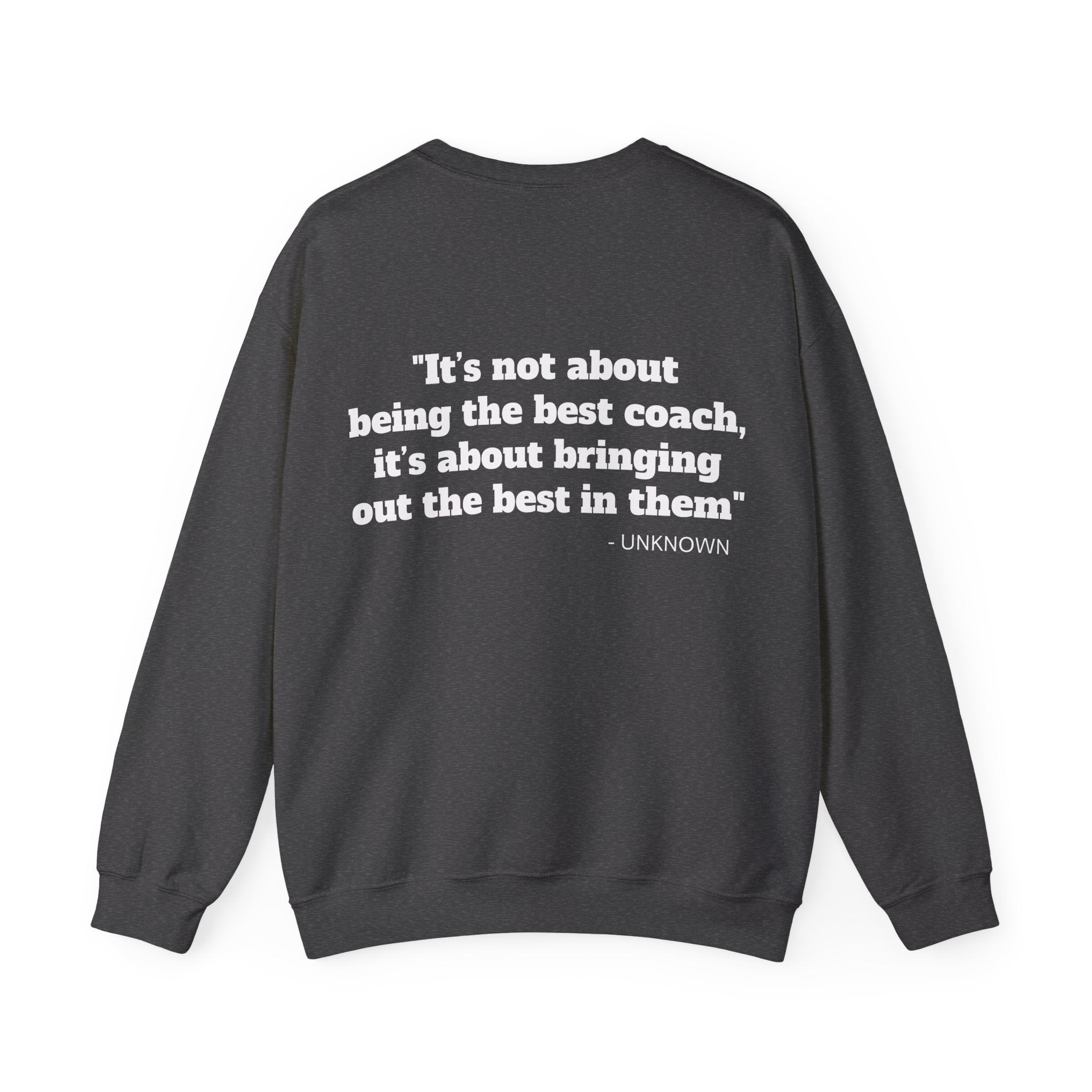 Coaches Inspirational Crewneck Sweatshirt (Adults)