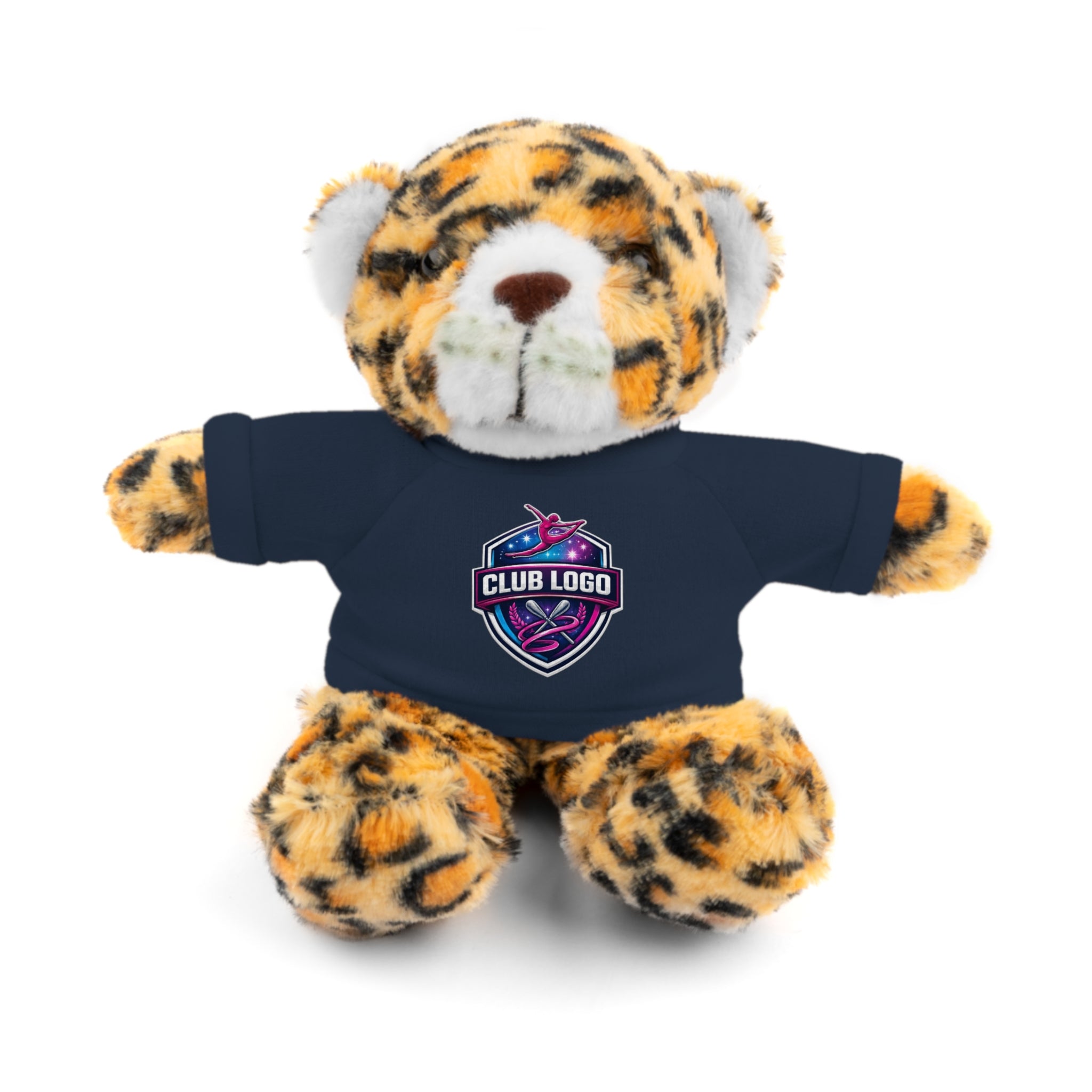 Custom Logo Teddy Bear with Personalized Tee — Plush Gift for Events