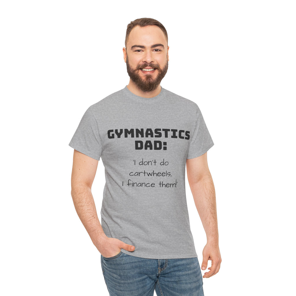 Gymnastics Dad Tee - Funny Gift for Gymnastics Dads (Adults)