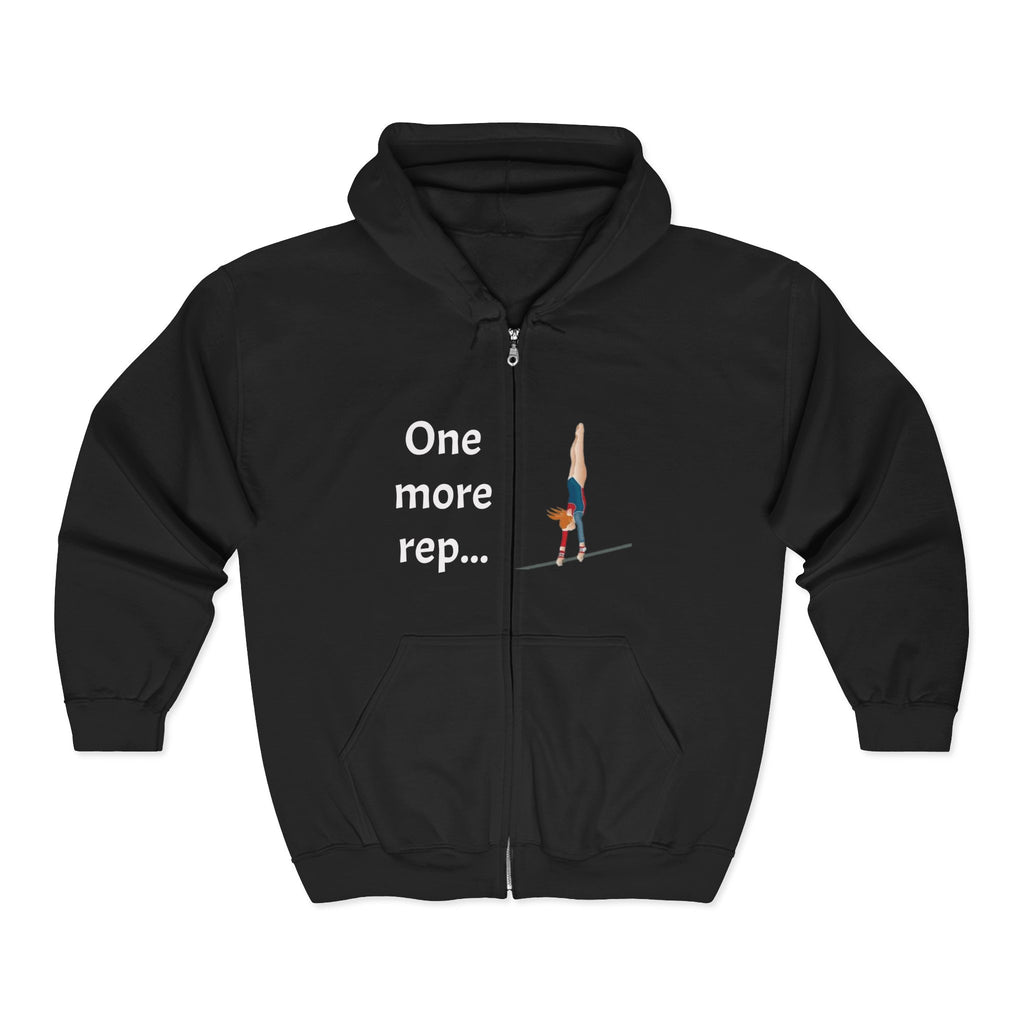 Gym Motivational Zip-Up Hoodie (Adults)