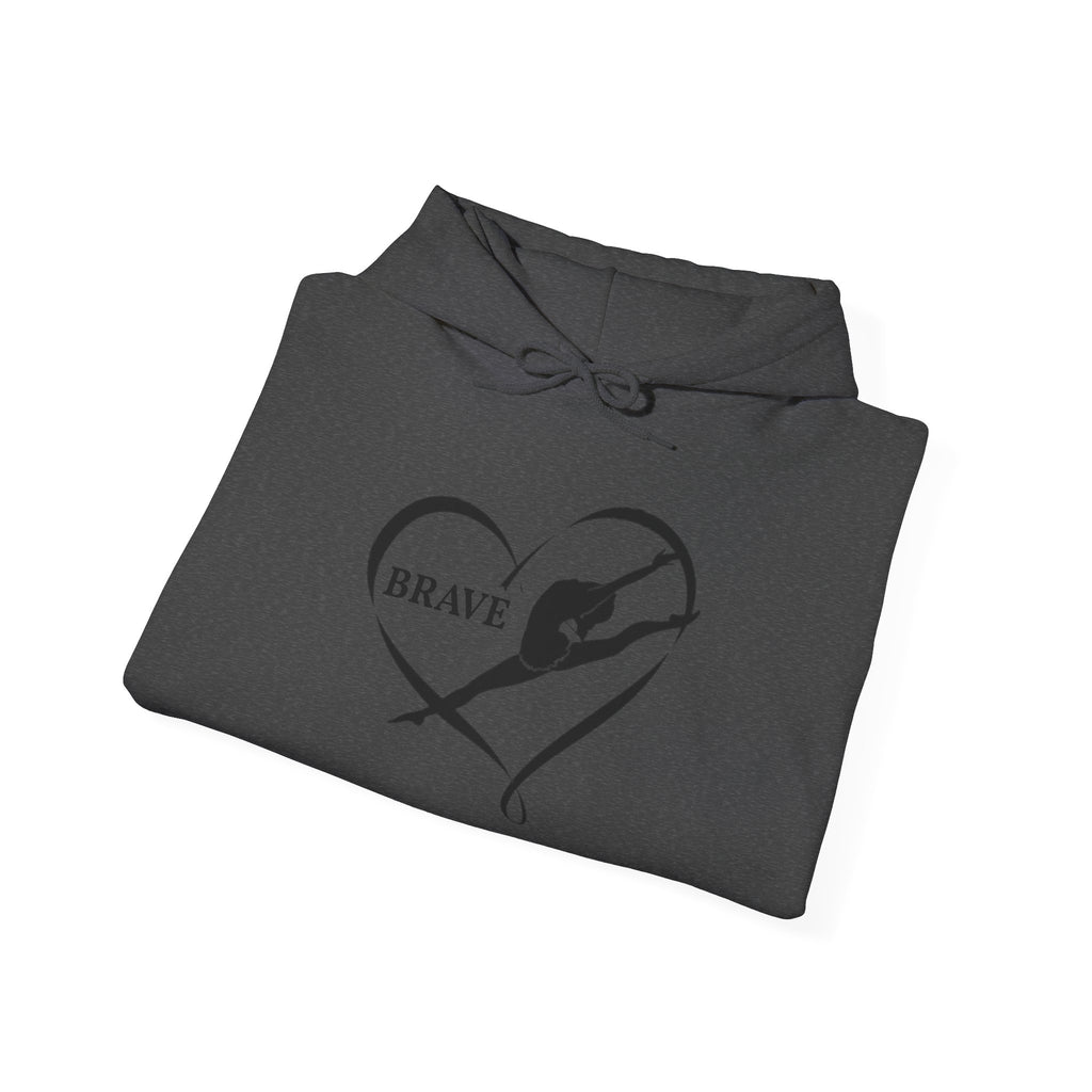 Gymnast Heart Hoodie – Rhythmic Gymnastics Sweatshirt (Adults)