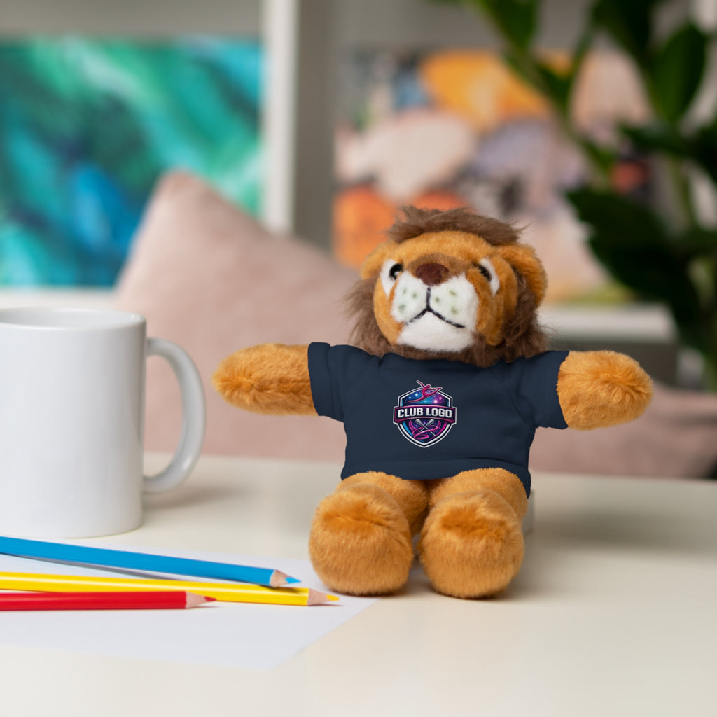 Custom Logo Teddy Bear with Personalized Tee — Plush Gift for Events