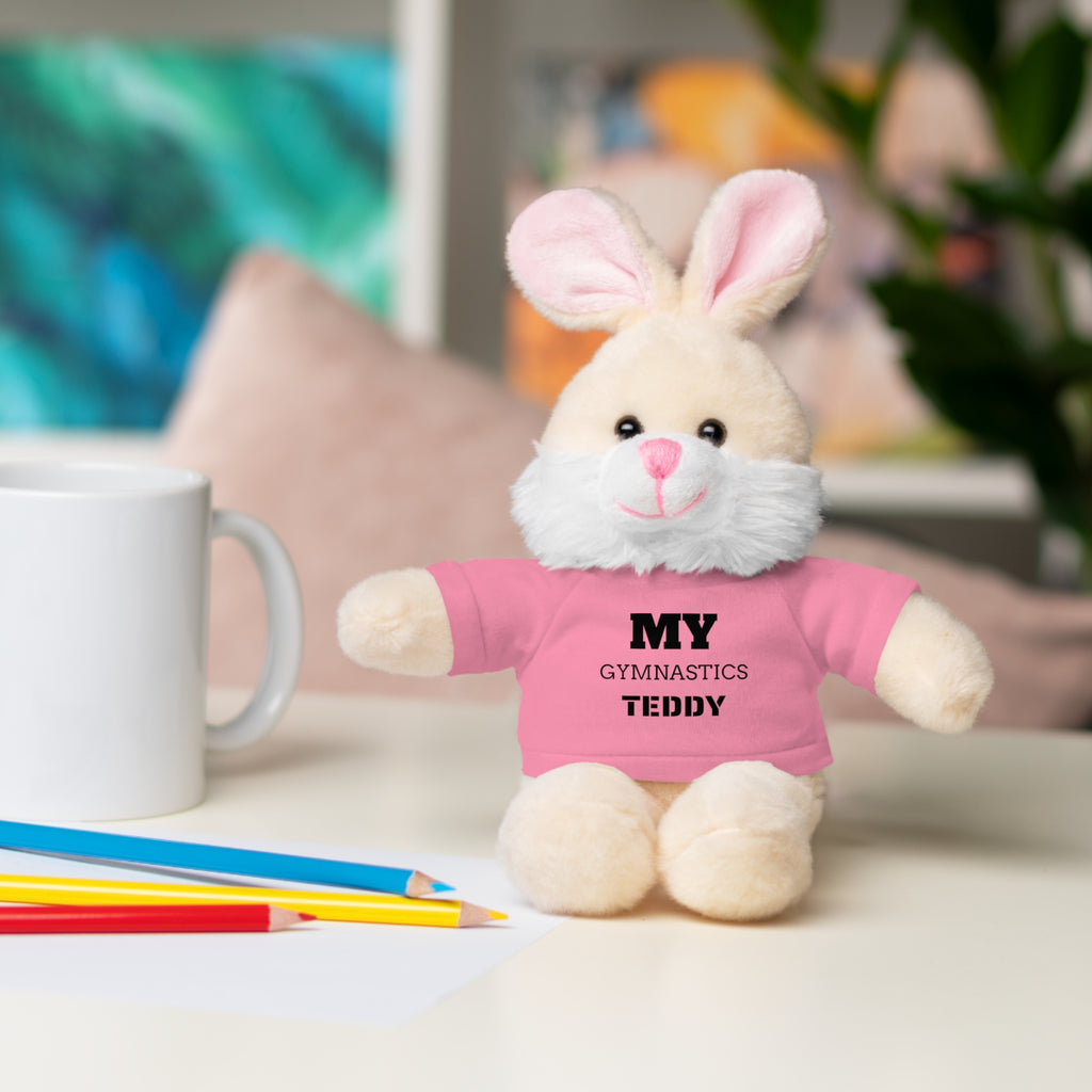 Gymnastics Teddy Bear with Personalized Tee