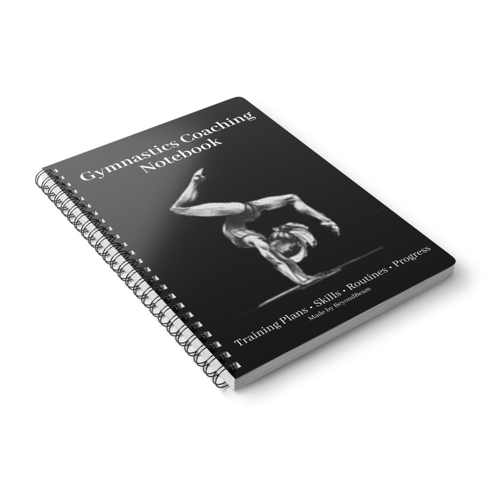 Gymnastics Coaching Notebook – A5 Wirobound Notebook