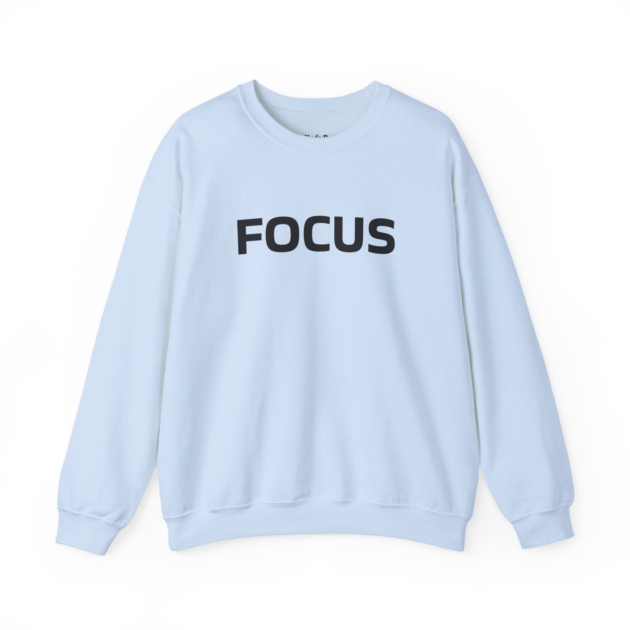 FOCUS Gymnastics Crewneck Sweatshirt — Balance Beam Silhouette (Adults)