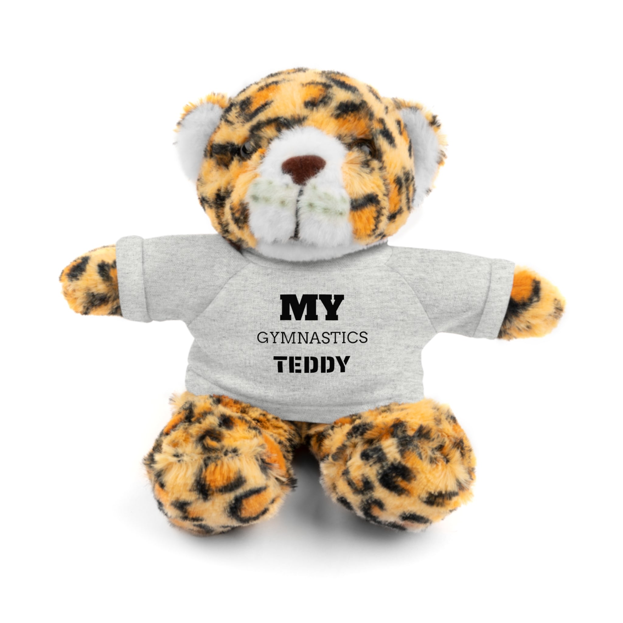 Gymnastics Teddy Bear with Personalized Tee