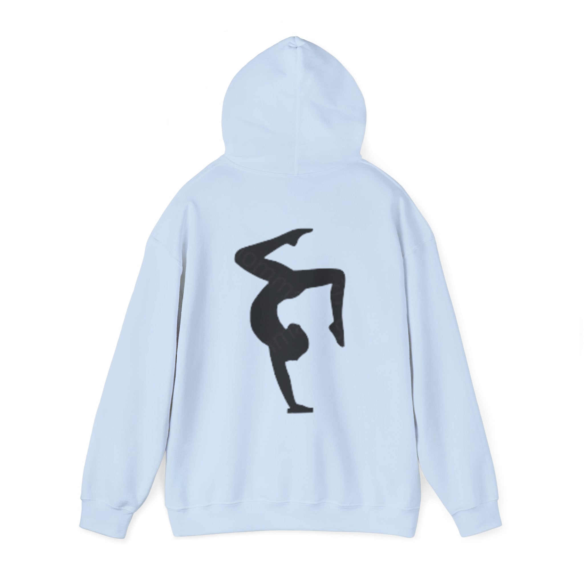 Unisex Heavy Blend™ Hooded Sweatshirt - WARNING GYMNAST MAY FLIP (Adult)