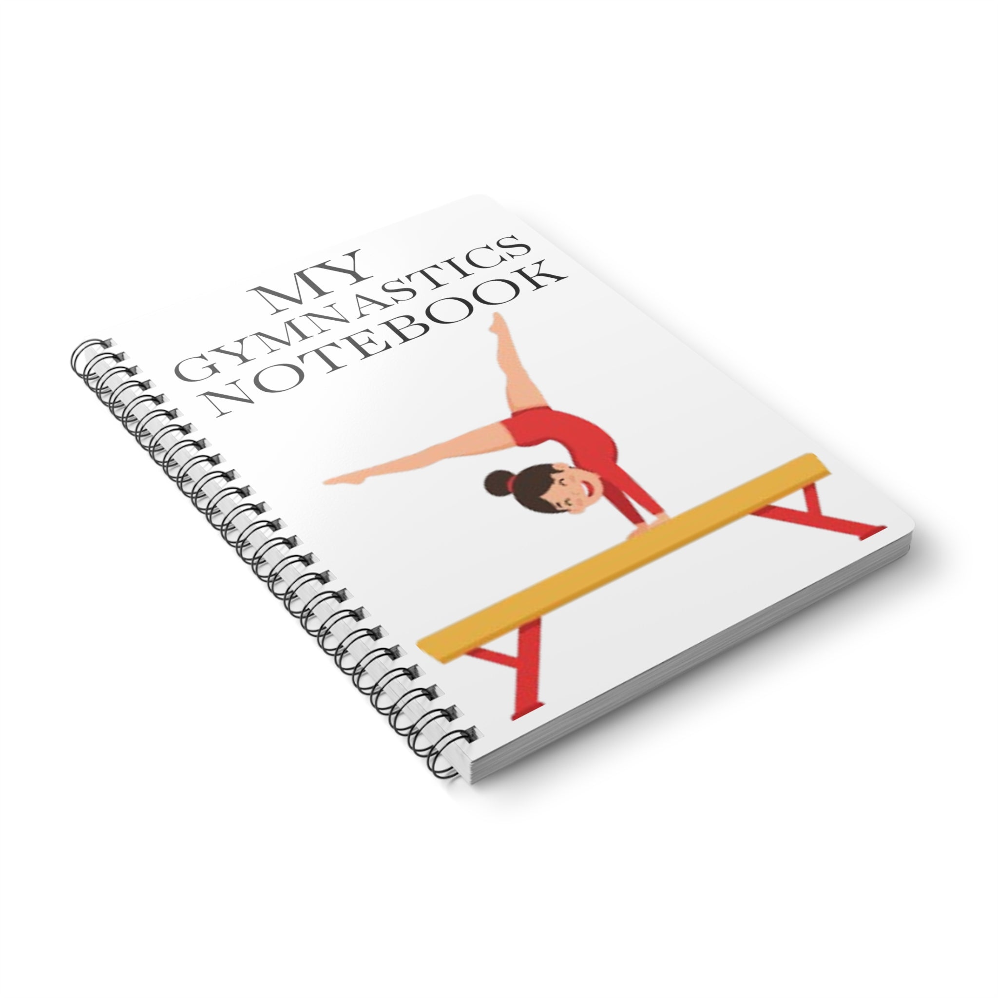 My Gymnastics Notebook Wirobound