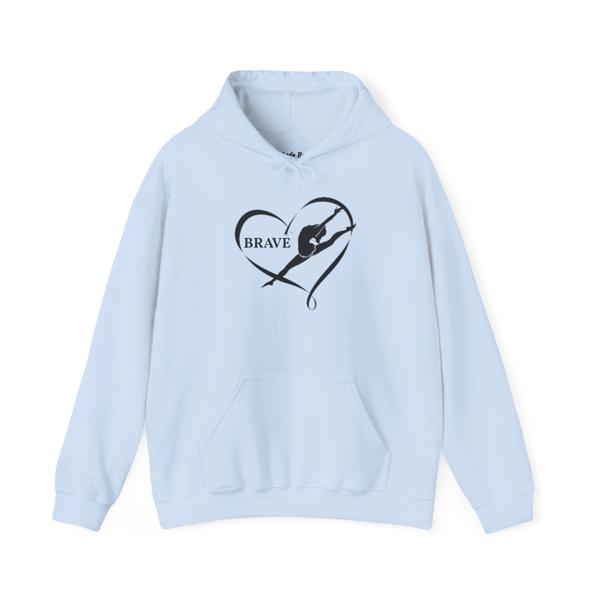 Gymnast Heart Hoodie – Rhythmic Gymnastics Sweatshirt (Adults)
