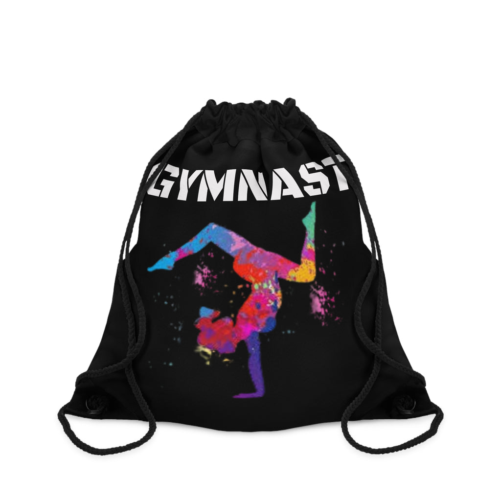 Colorful Gymnast Drawstring Bag