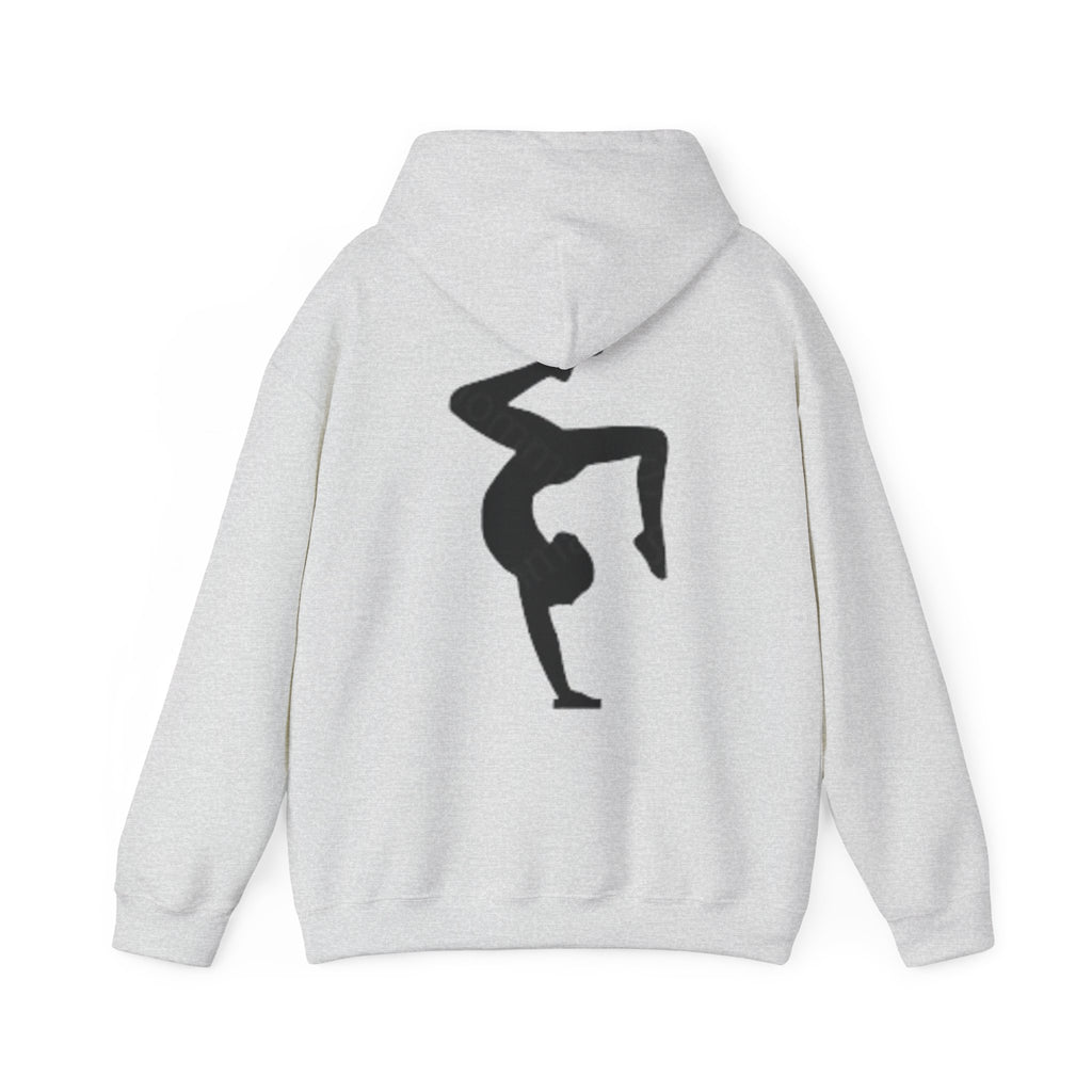Unisex Heavy Blend™ Hooded Sweatshirt - WARNING GYMNAST MAY FLIP (Adult)